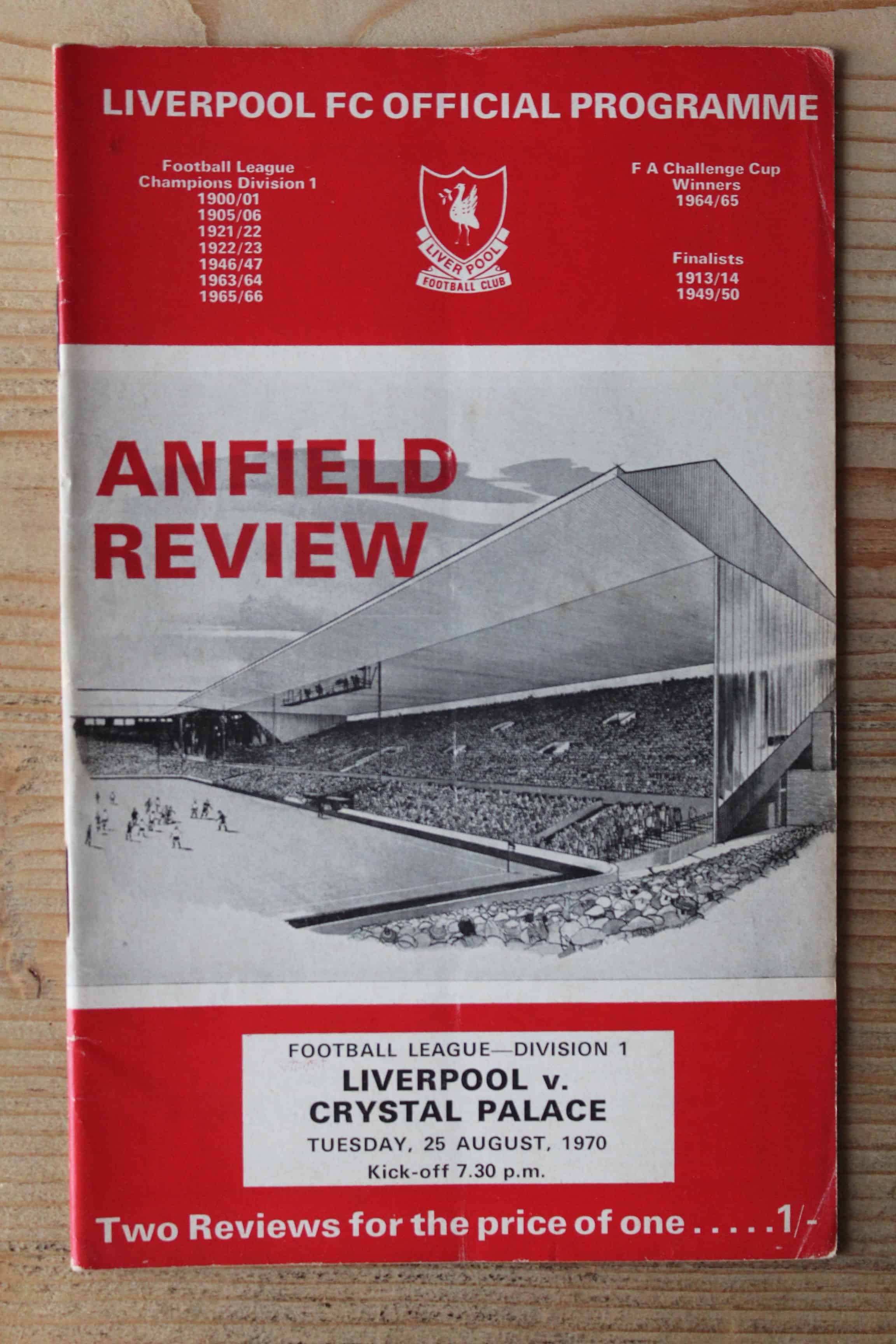 Liverpool FC v Crystal Palace FC