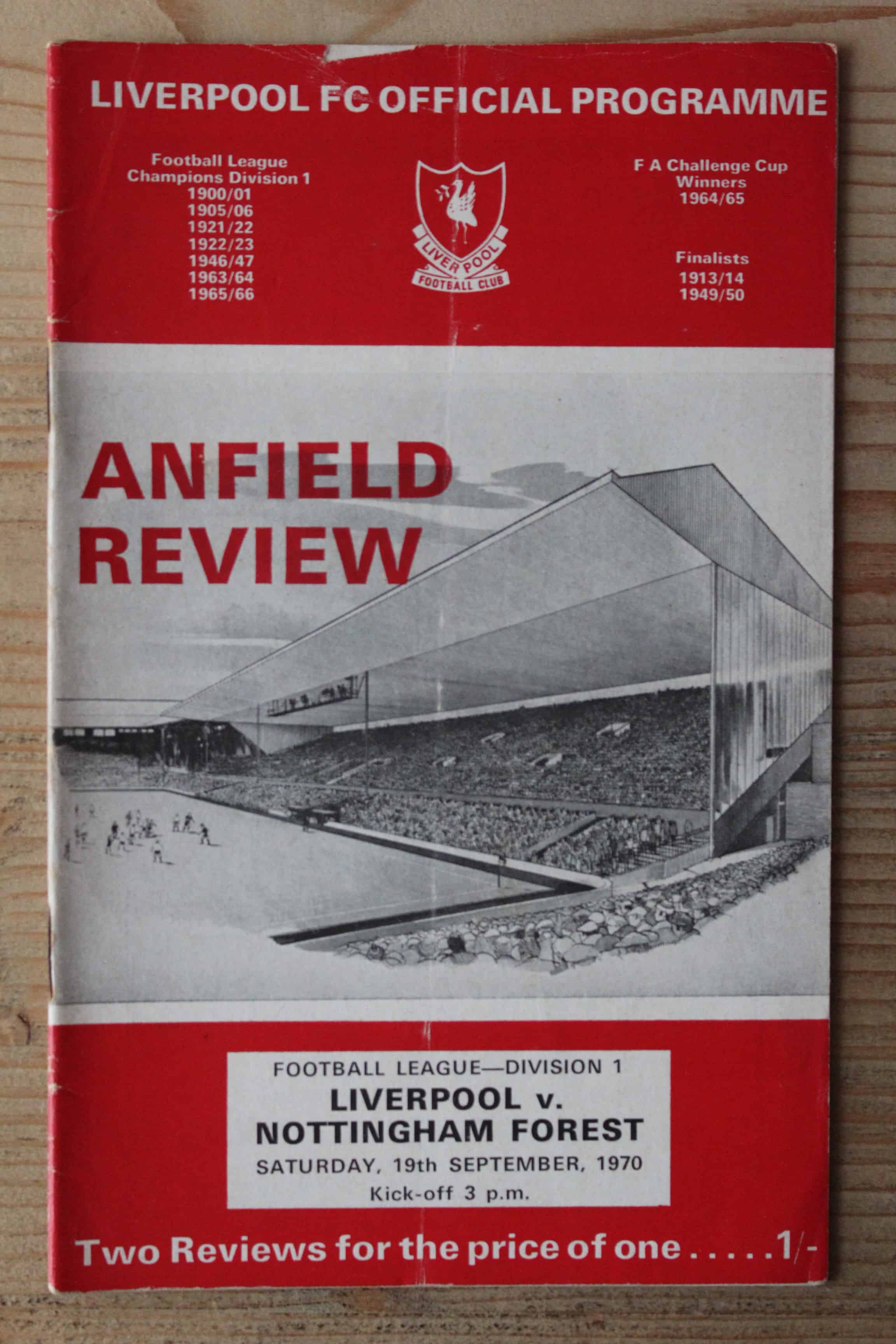 Liverpool FC v Nottingham Forest FC