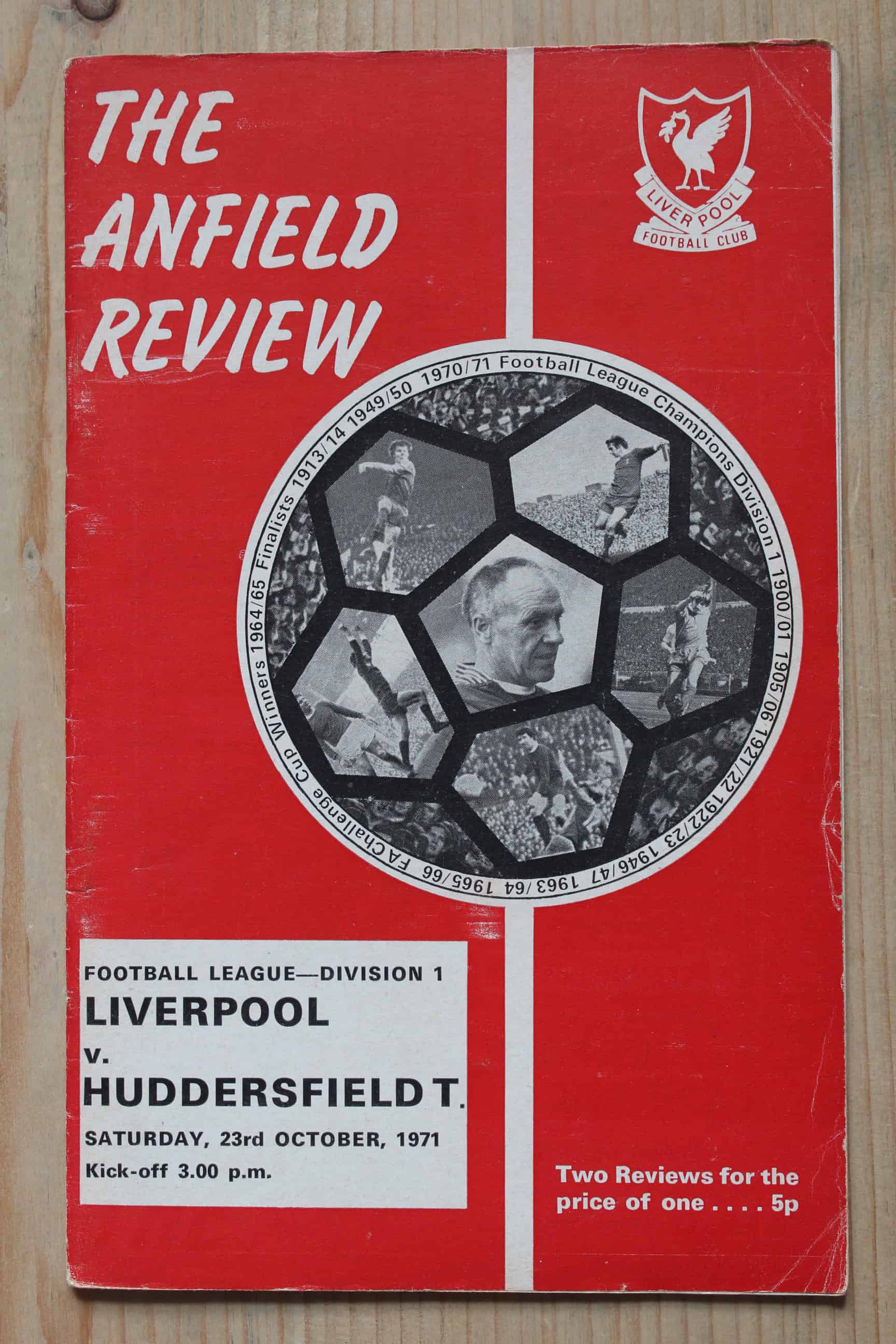 Liverpool FC v Huddersfield Town FC