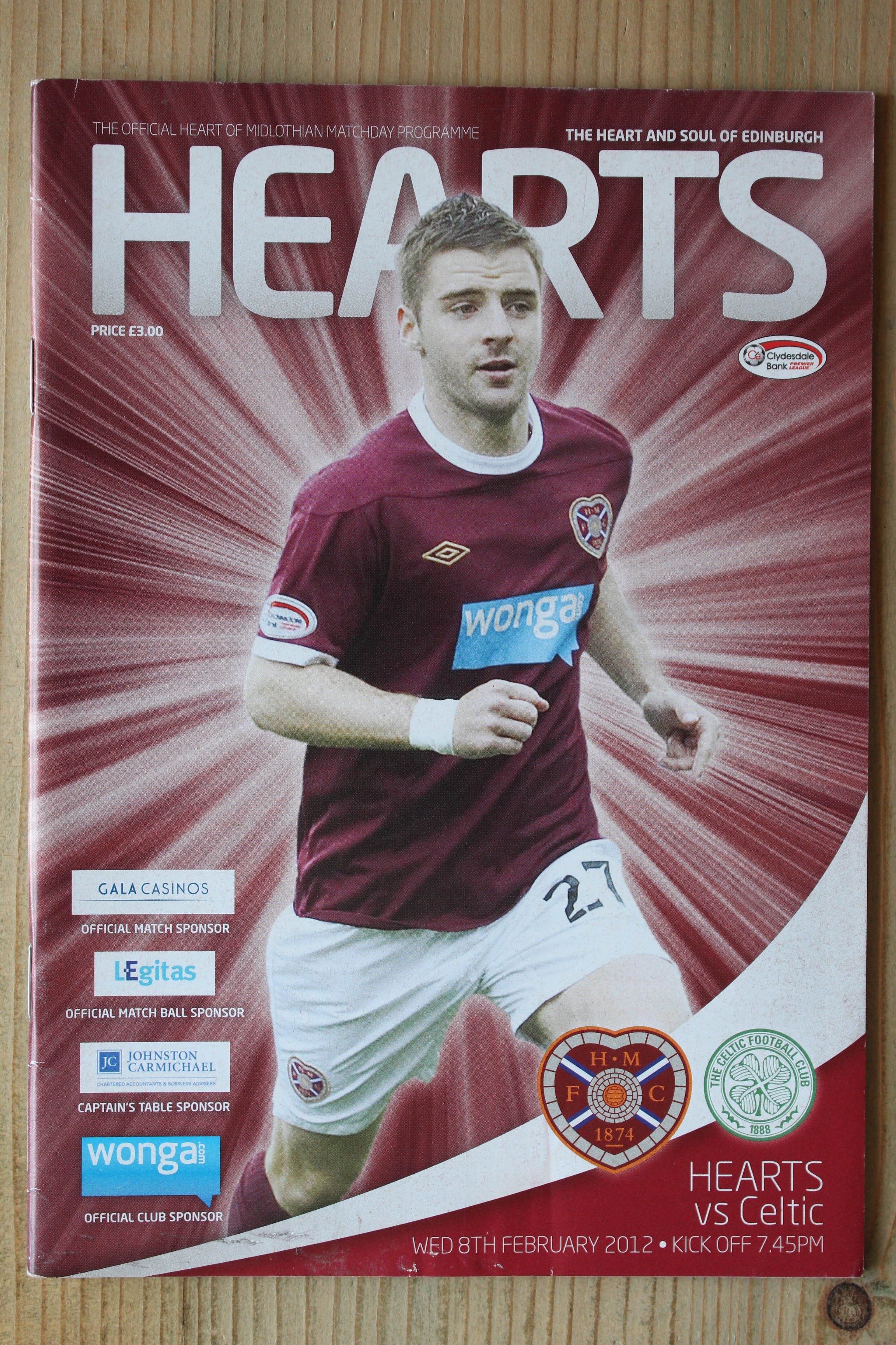 Heart Of Midlothian (Hearts) v Celtic (Glasgow) FC