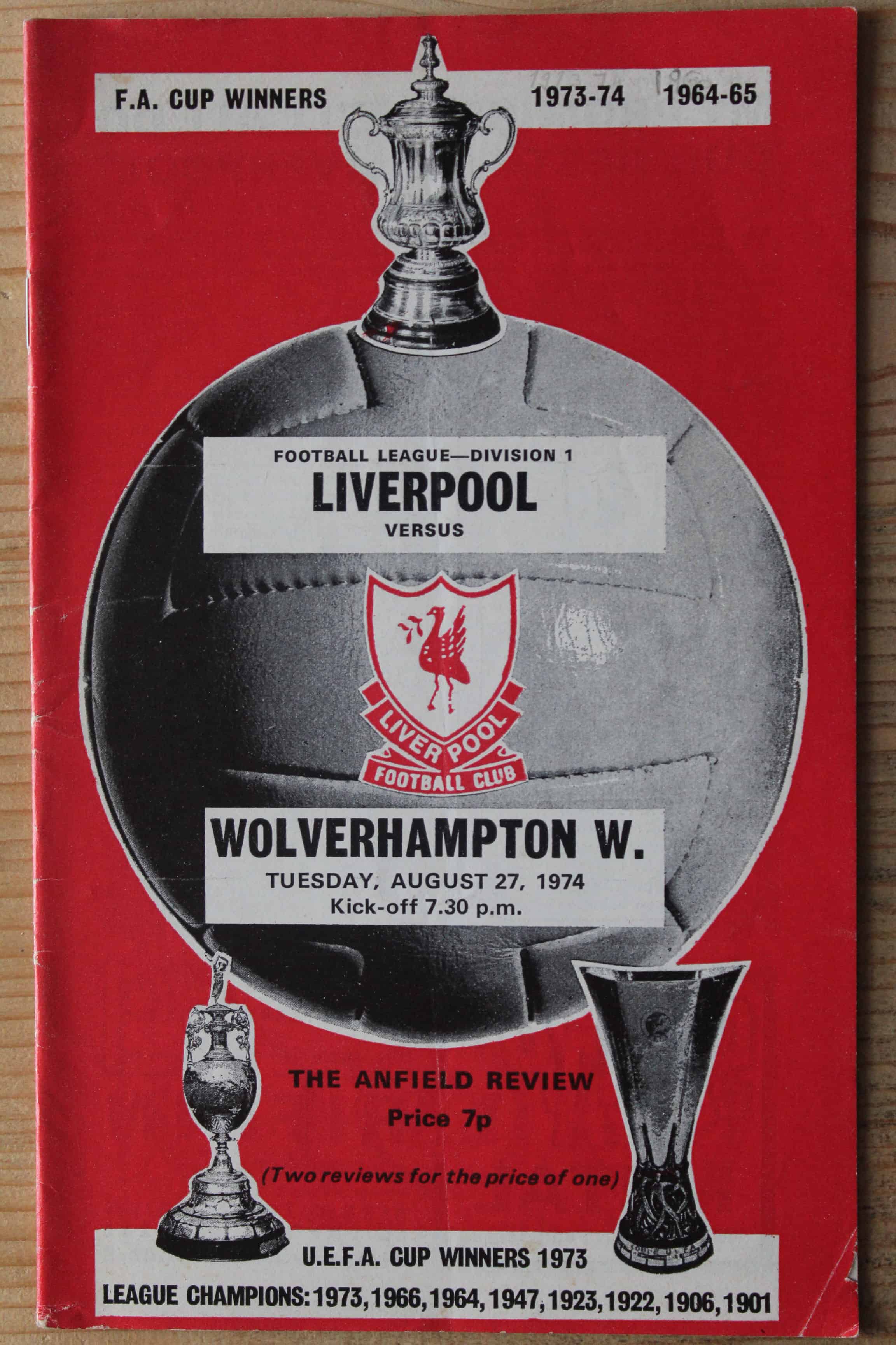 Liverpool FC v Wolverhampton Wanderers FC