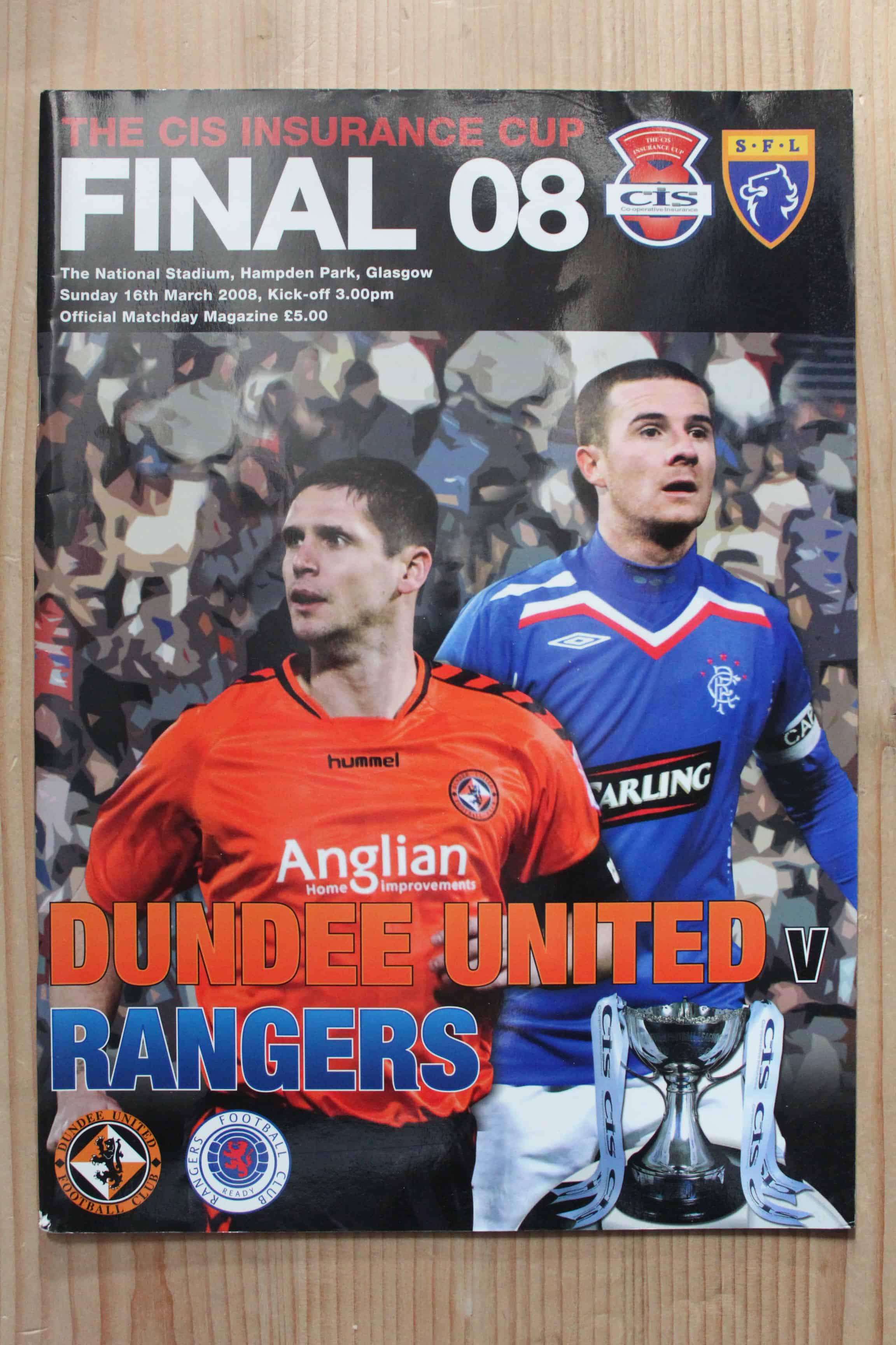 Dundee United FC v Rangers (Glasgow) FC