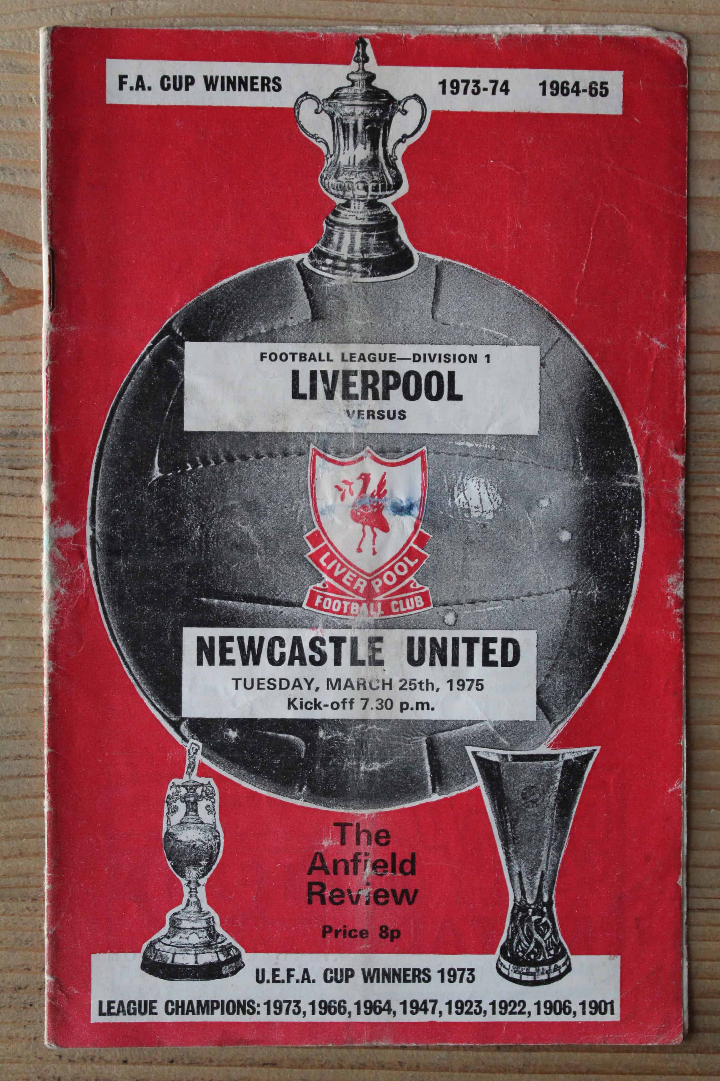 Liverpool FC v Newcastle United FC