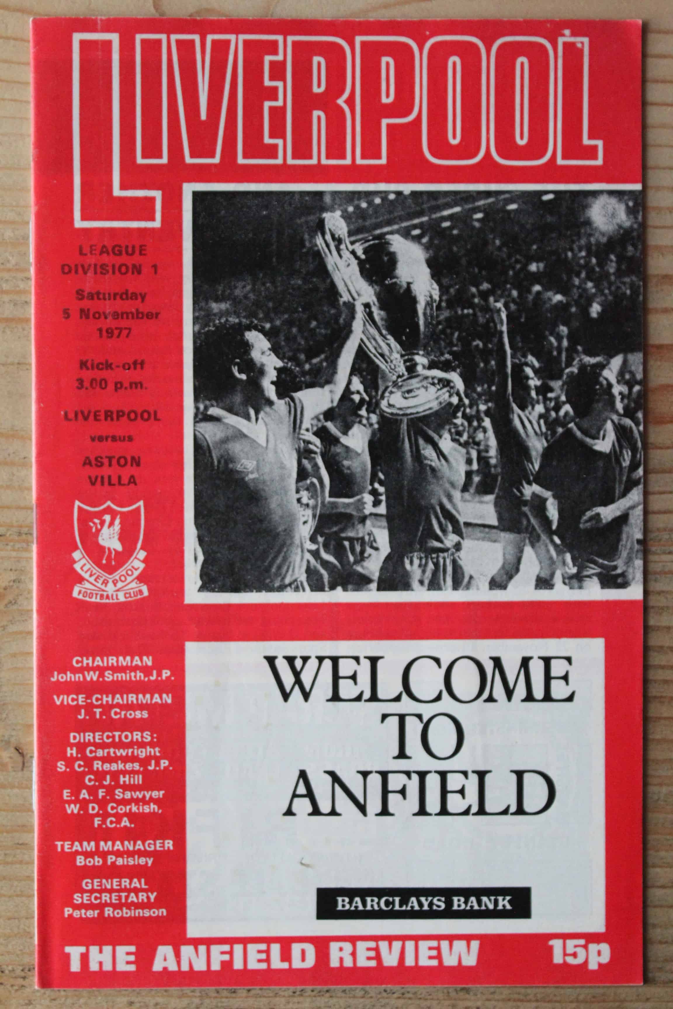 Liverpool FC v Aston Villa FC