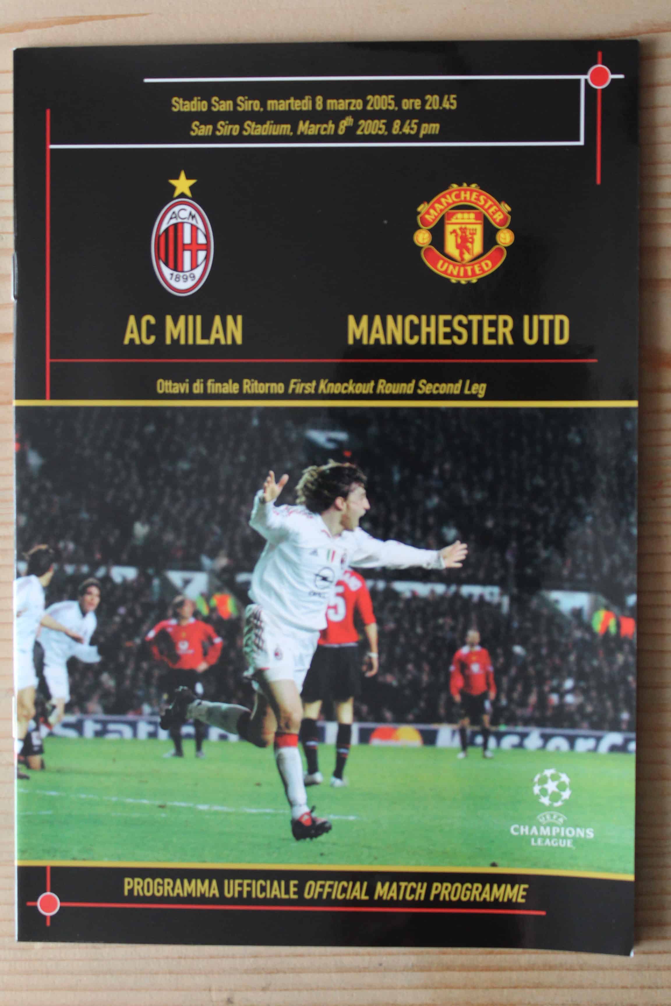 AC Milan v Manchester United FC