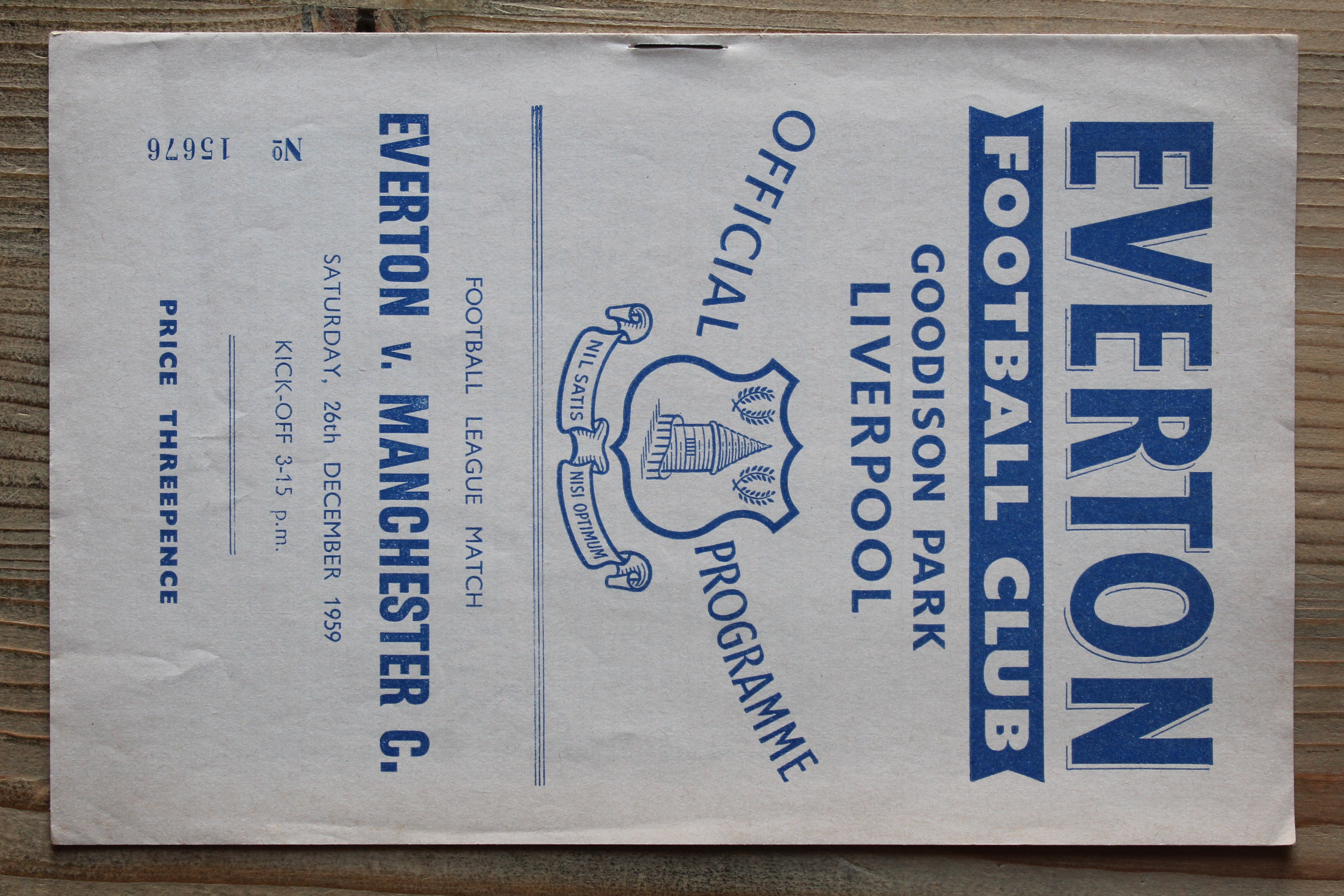 Everton FC v Manchester City FC