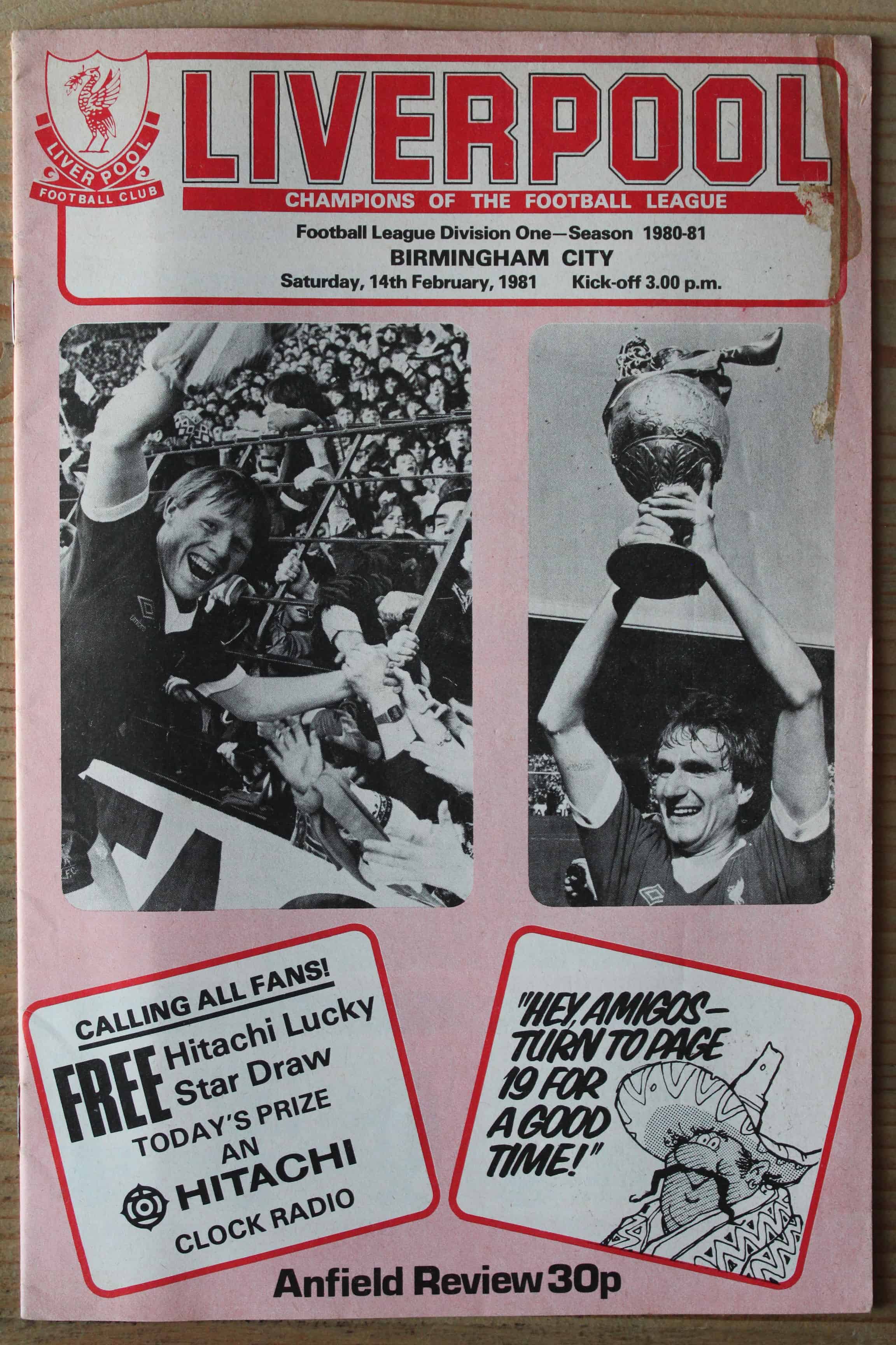 Liverpool FC v Birmingham City FC