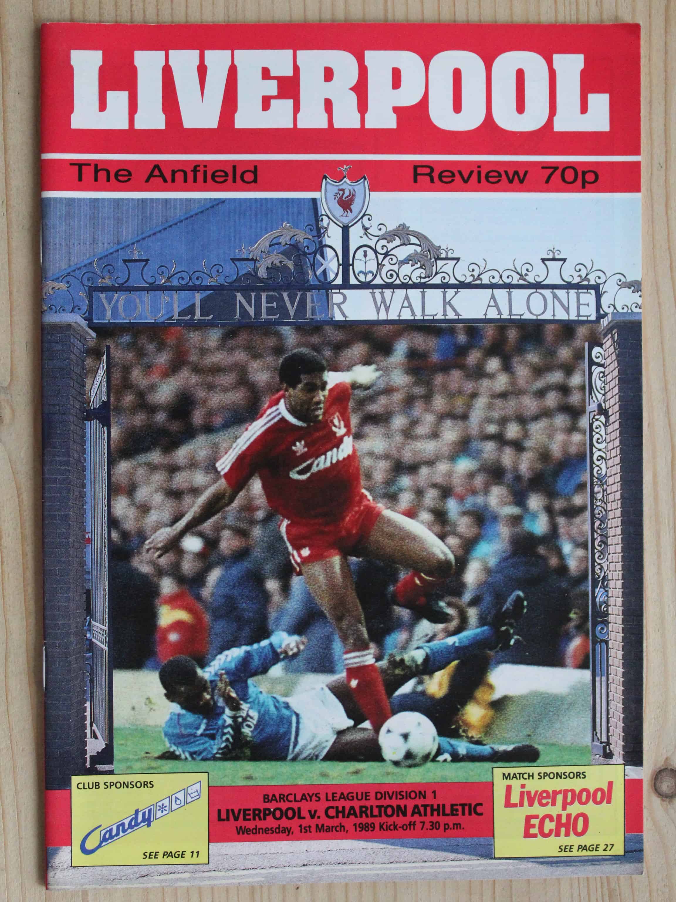 Liverpool FC v Charlton Athletic FC