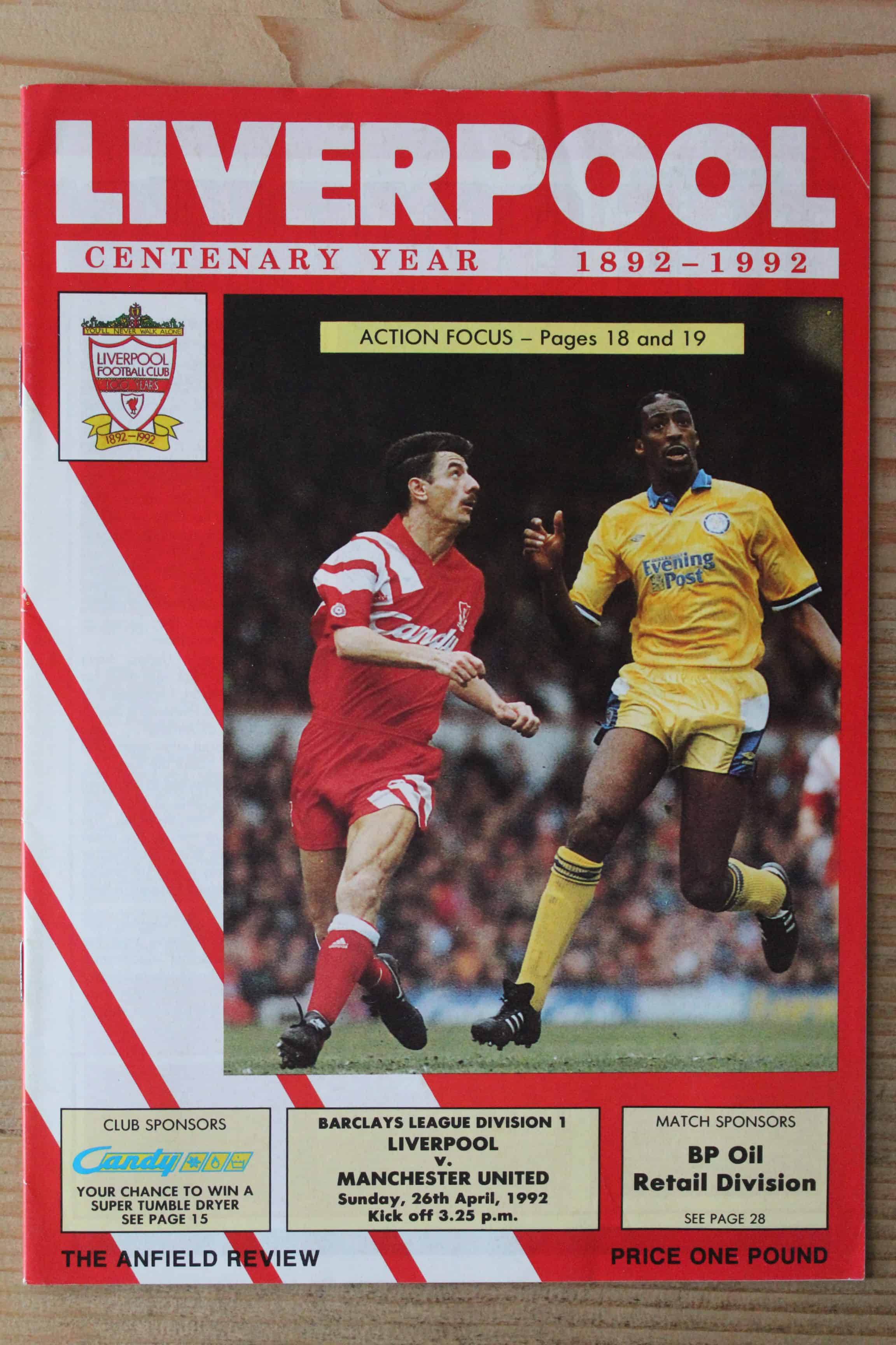 Liverpool FC v Manchester United FC