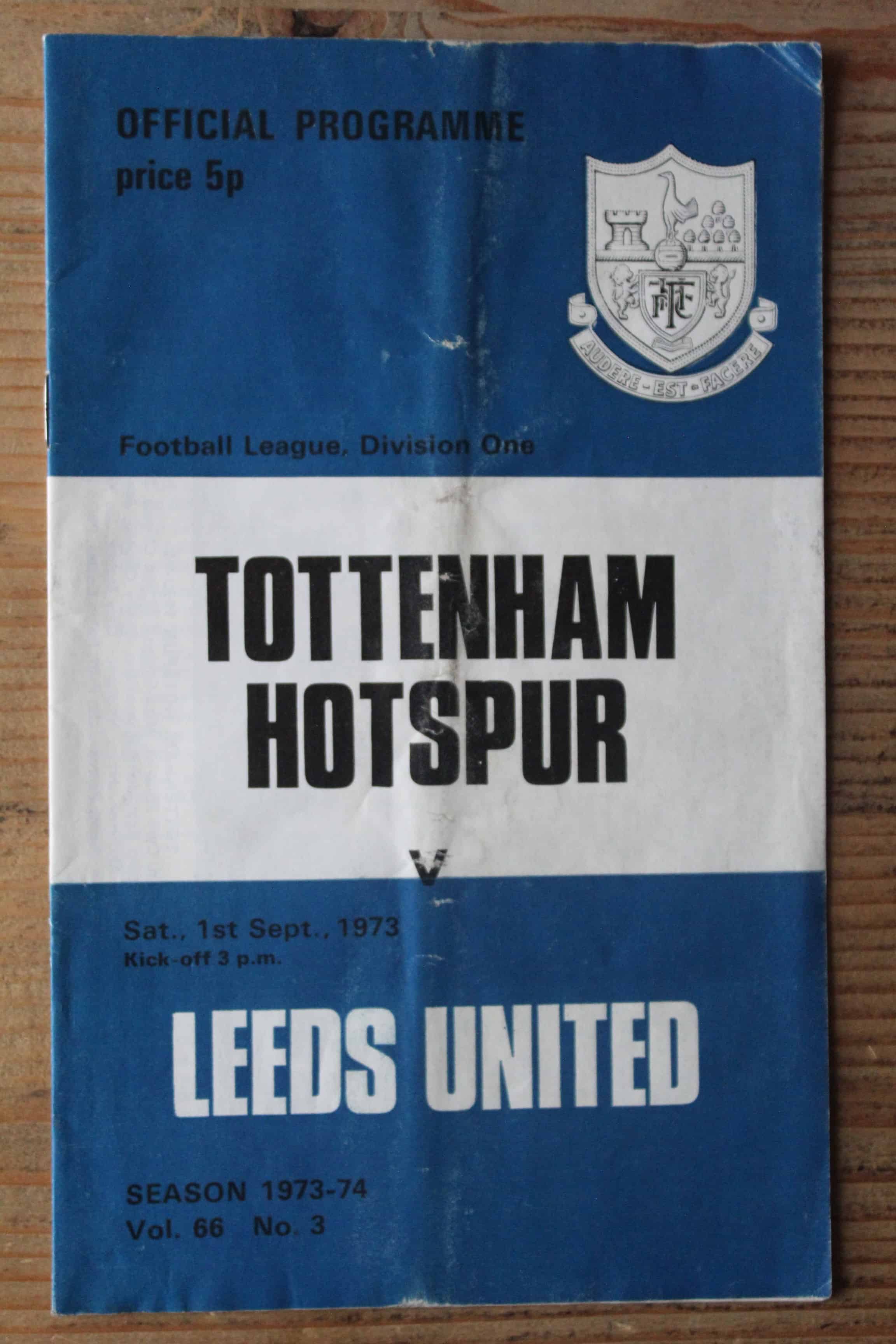 Tottenham Hotspur FC v Leeds United FC