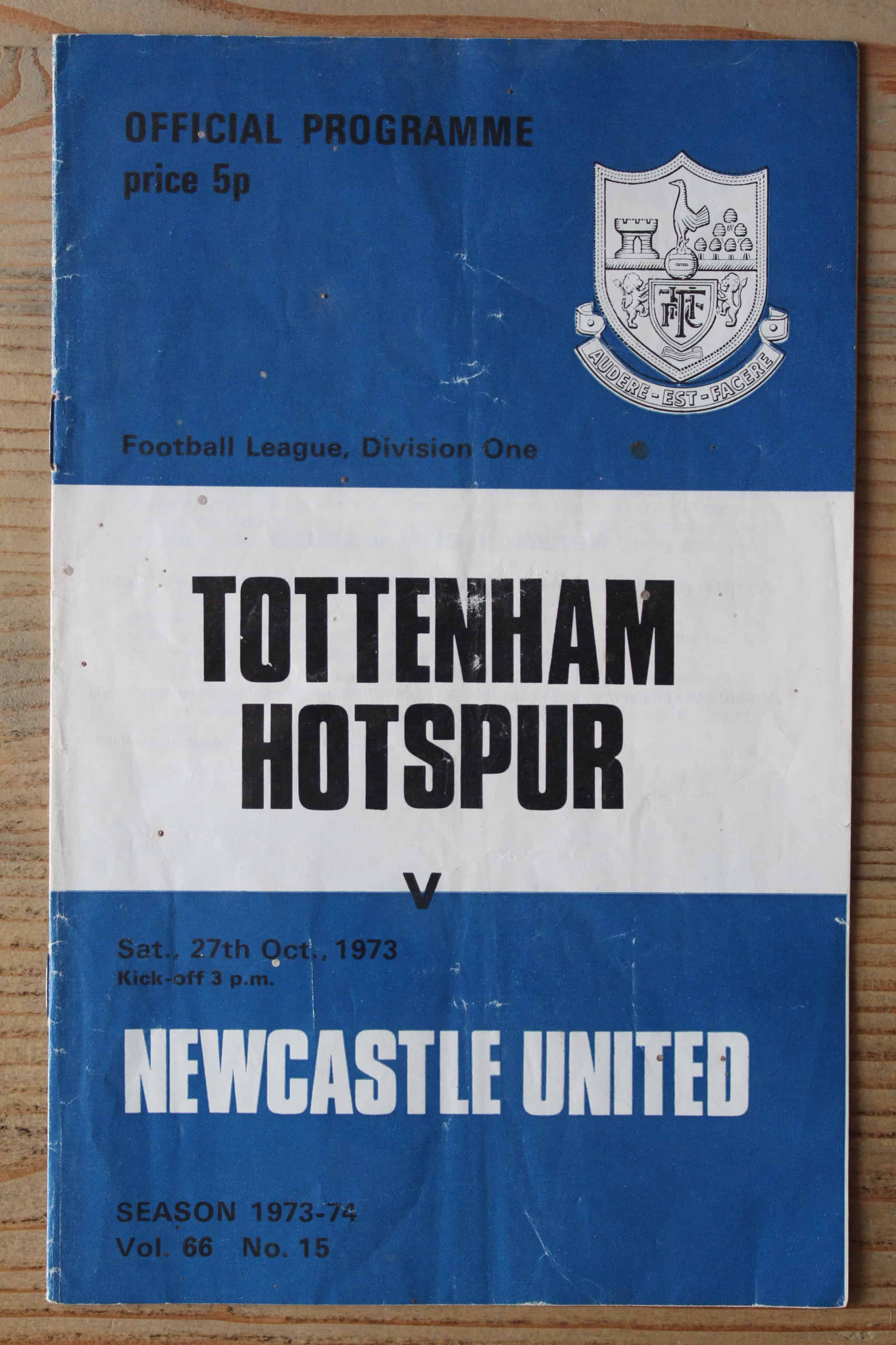 Tottenham Hotspur FC v Newcastle United FC