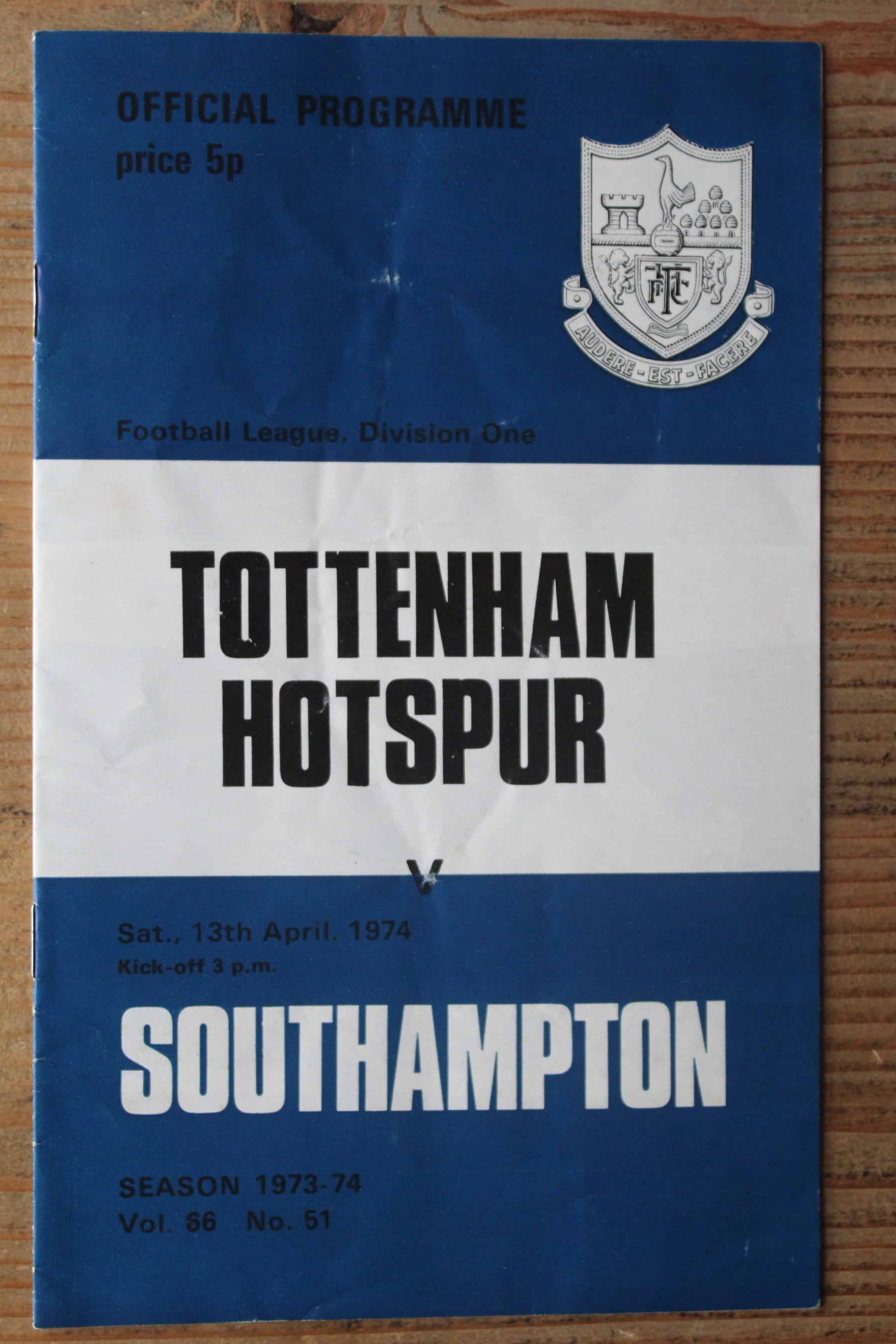 Tottenham Hotspur FC v Southampton FC