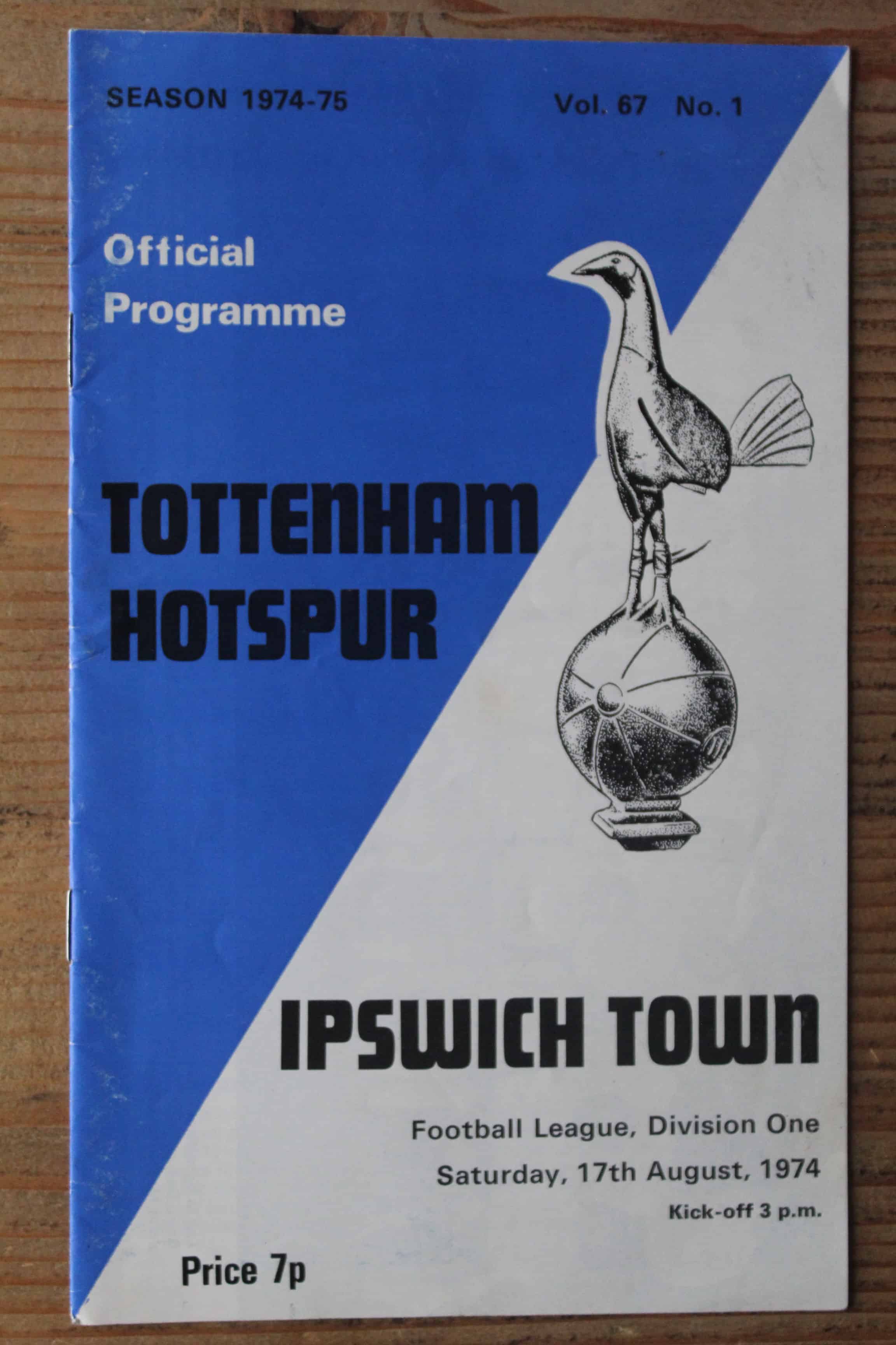 Tottenham Hotspur FC v Ipswich Town FC