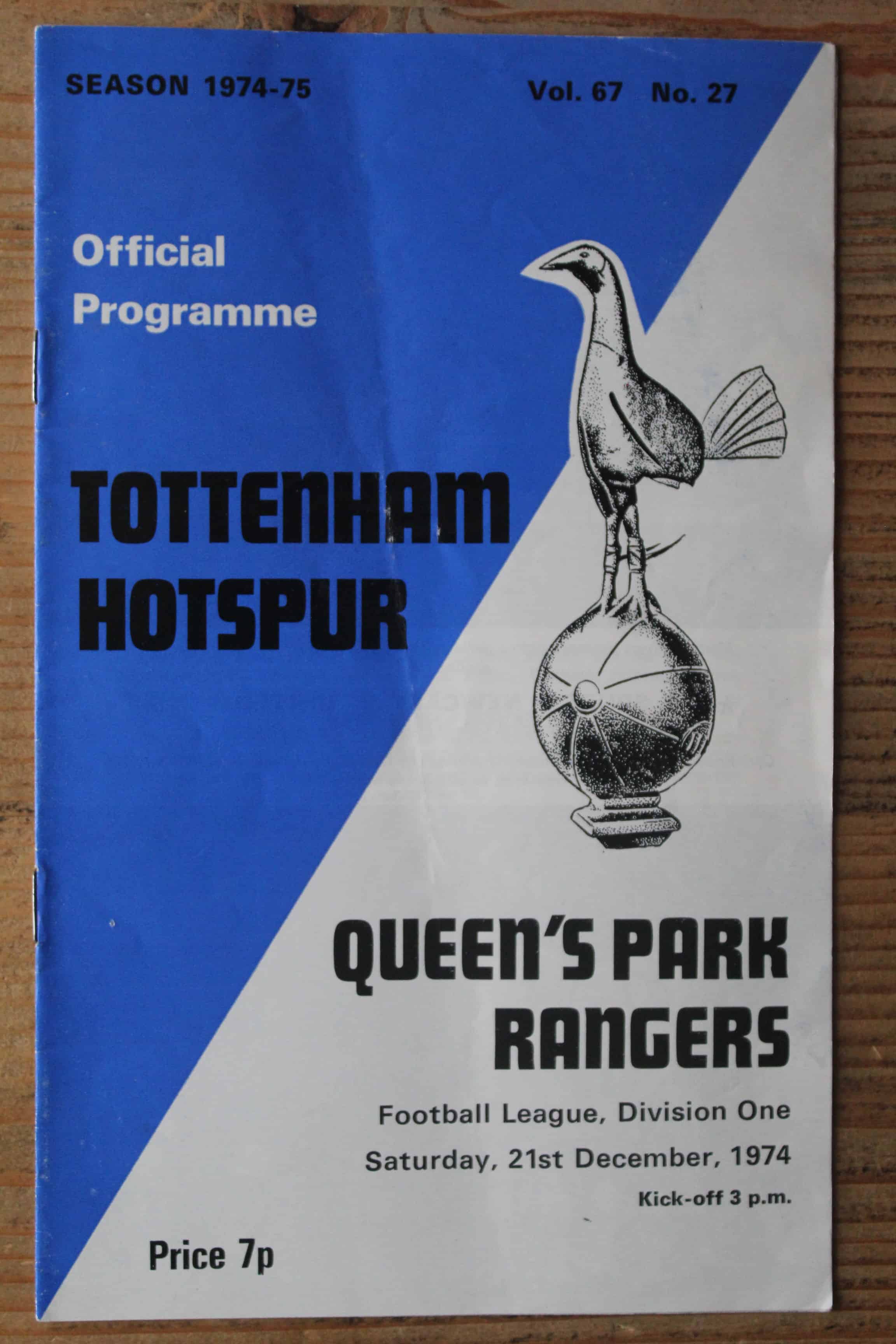 Tottenham Hotspur FC v Queens Park Rangers FC