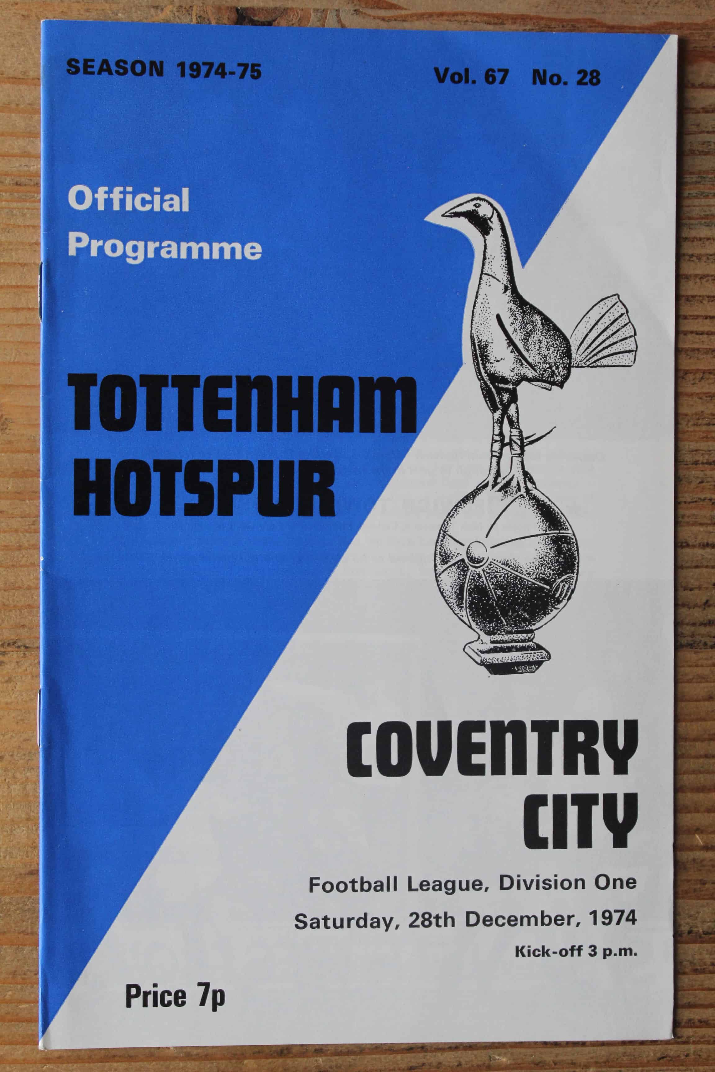 Tottenham Hotspur FC v Coventry City FC