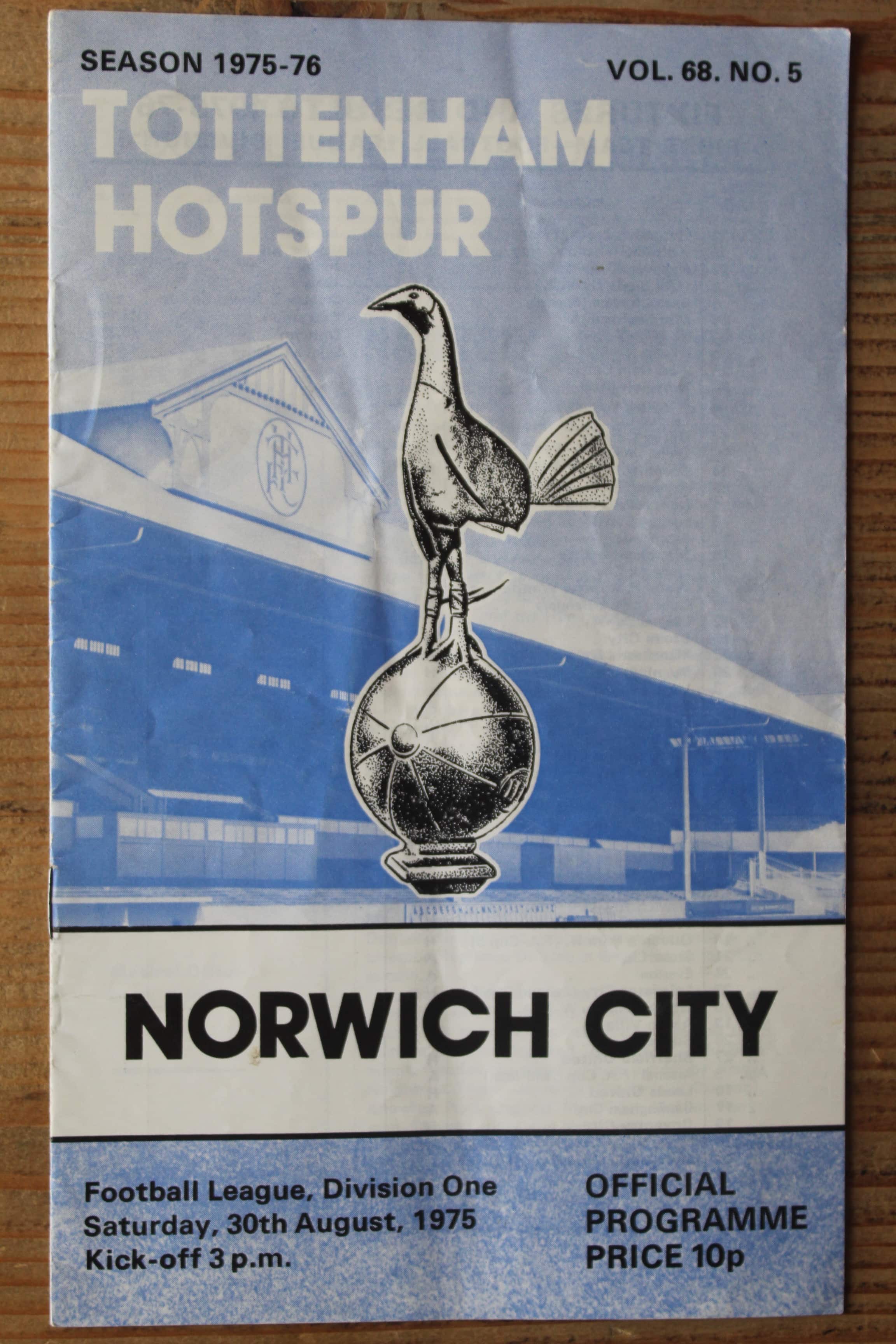 Tottenham Hotspur FC v Norwich City FC