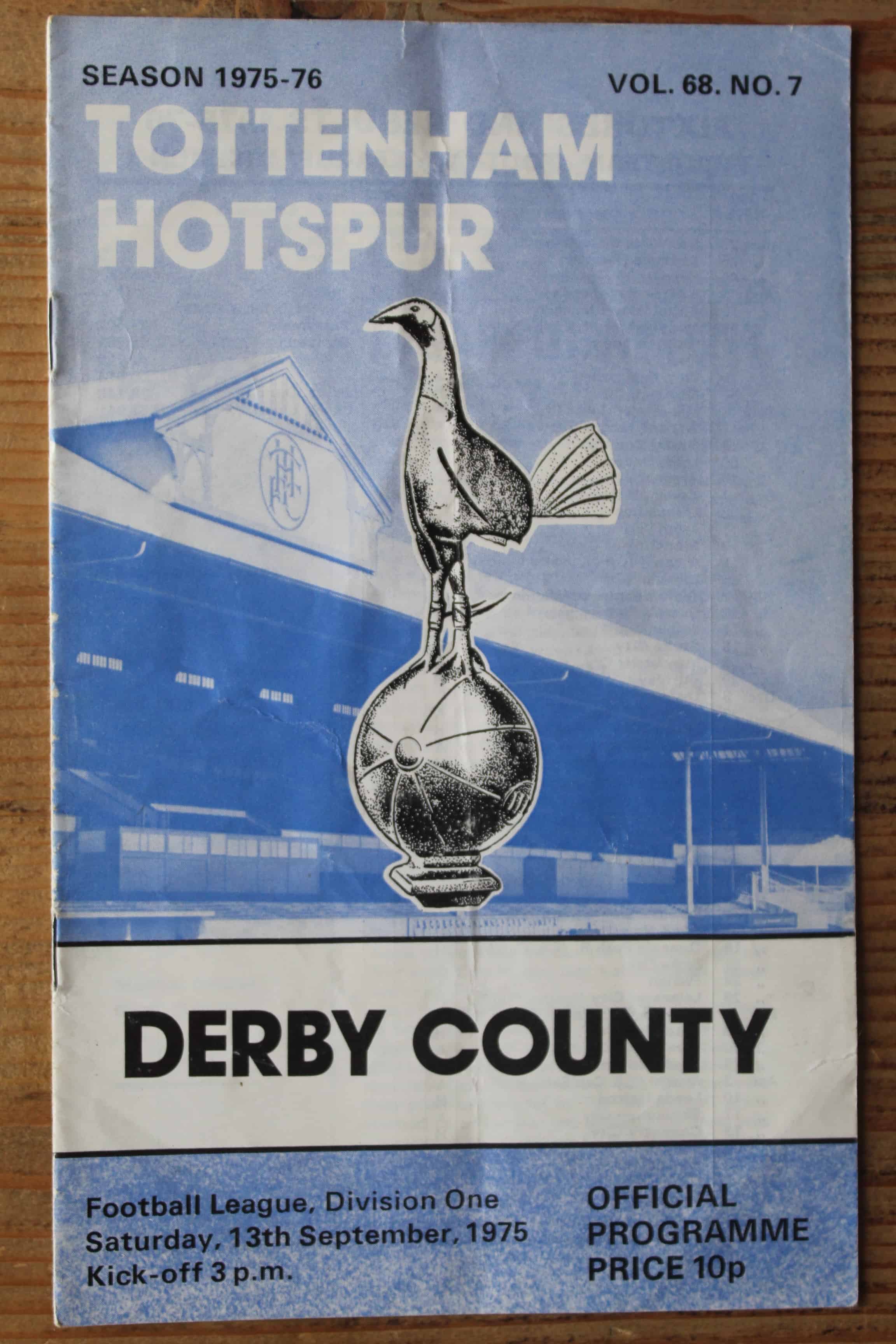 Tottenham Hotspur FC v Derby County FC