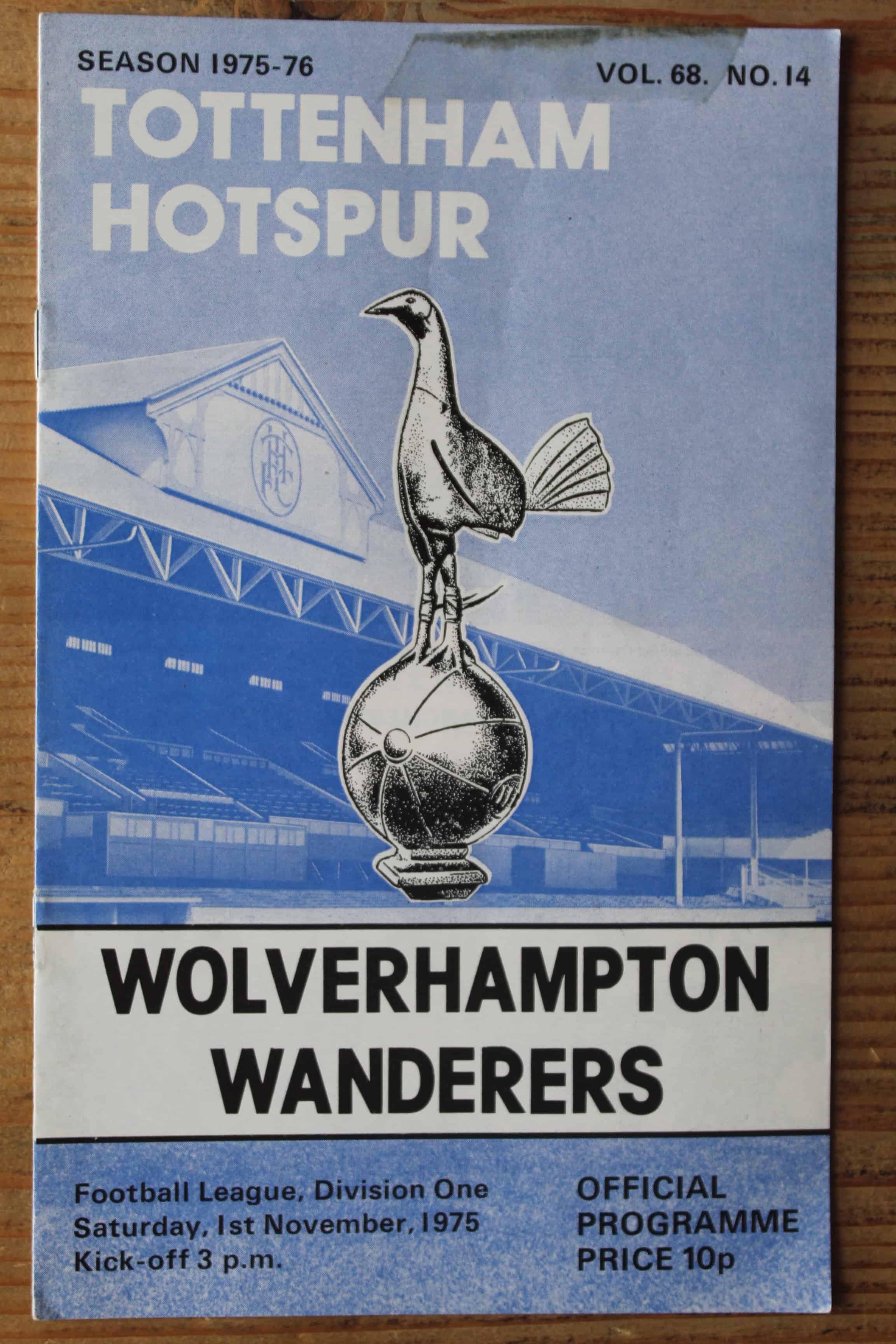 Tottenham Hotspur FC v Wolverhampton Wanderers FC