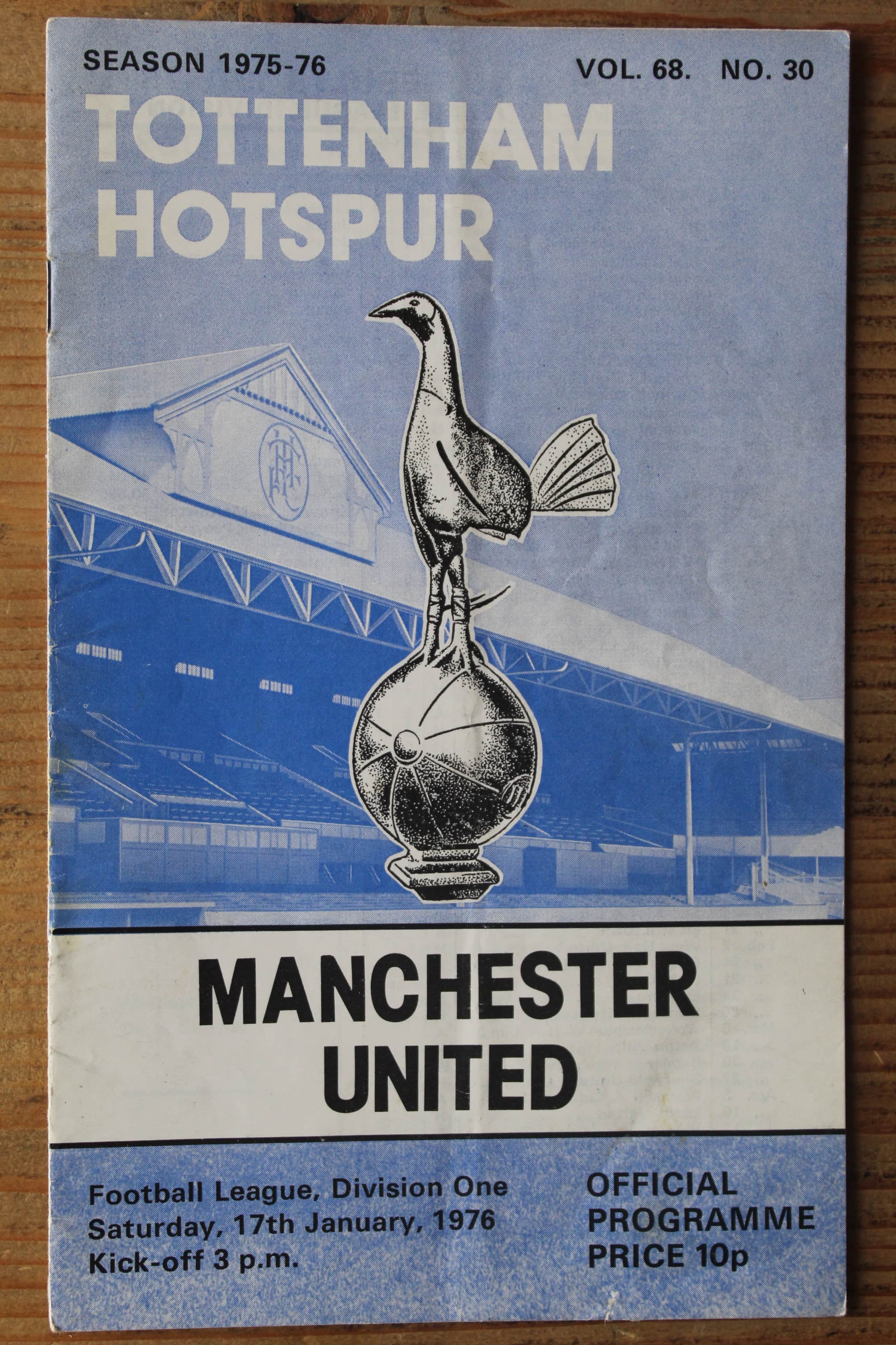 Tottenham Hotspur FC v Manchester United FC