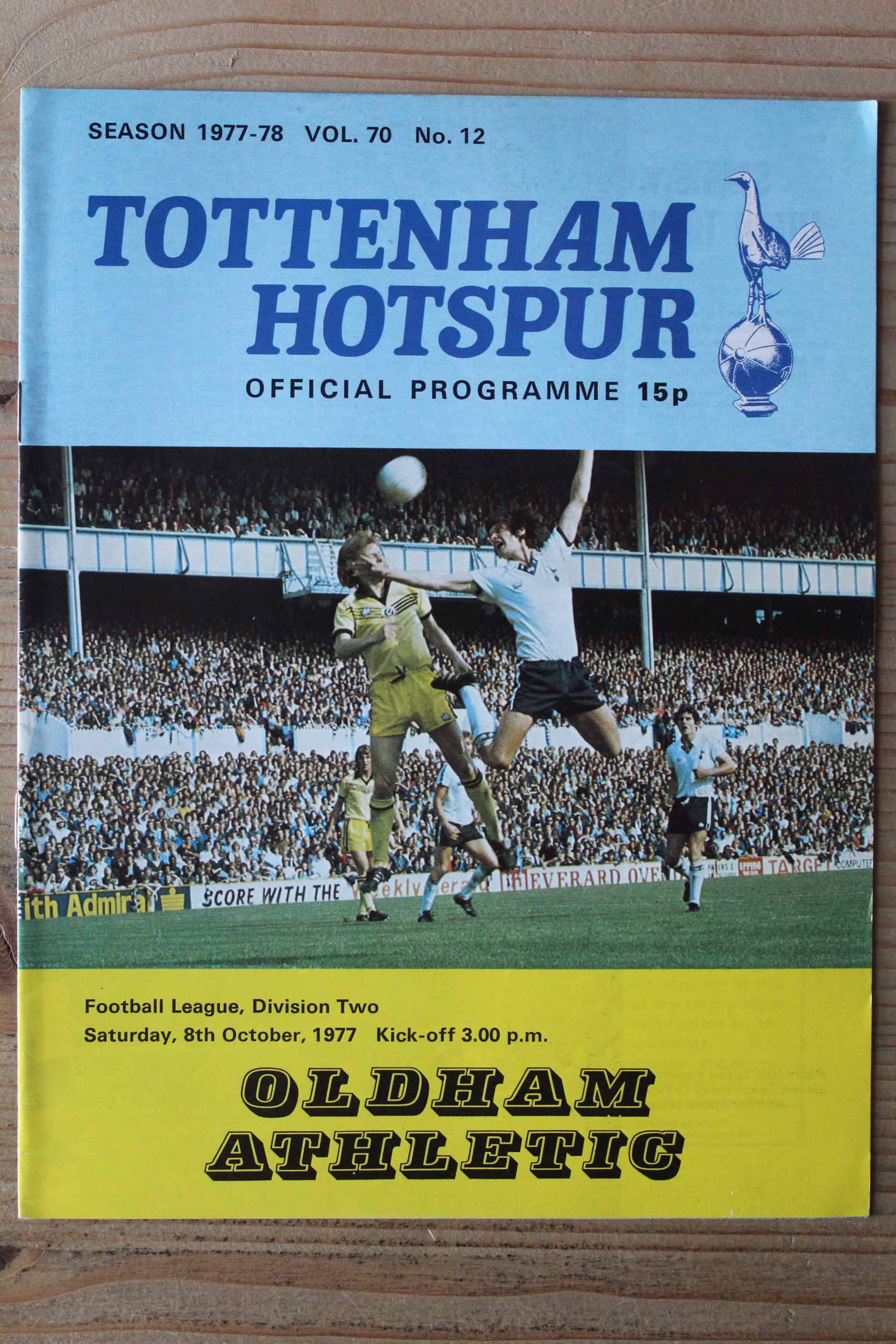 Tottenham Hotspur FC v Oldham Athletic FC