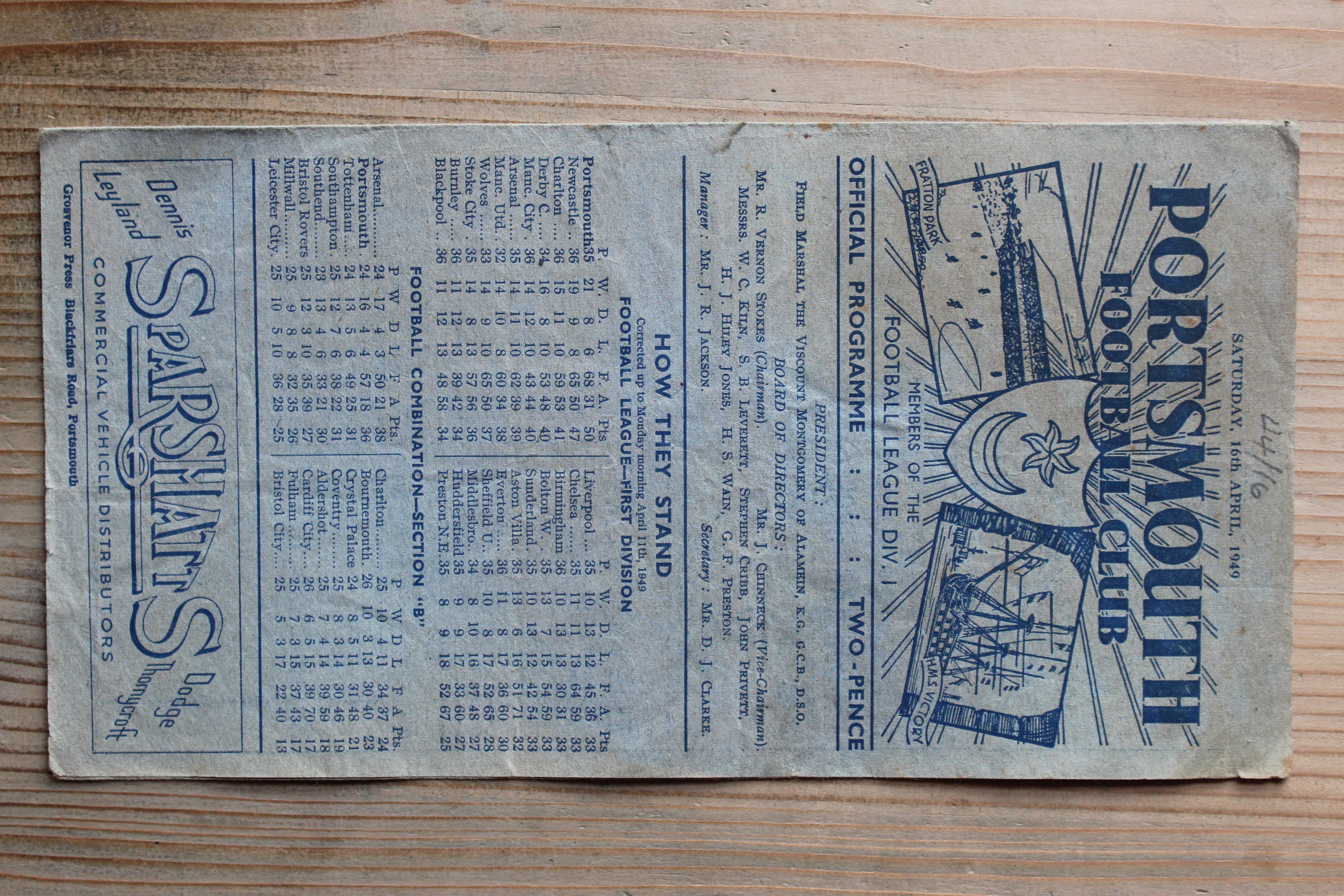 Portsmouth FC v Wolverhampton Wanderers FC