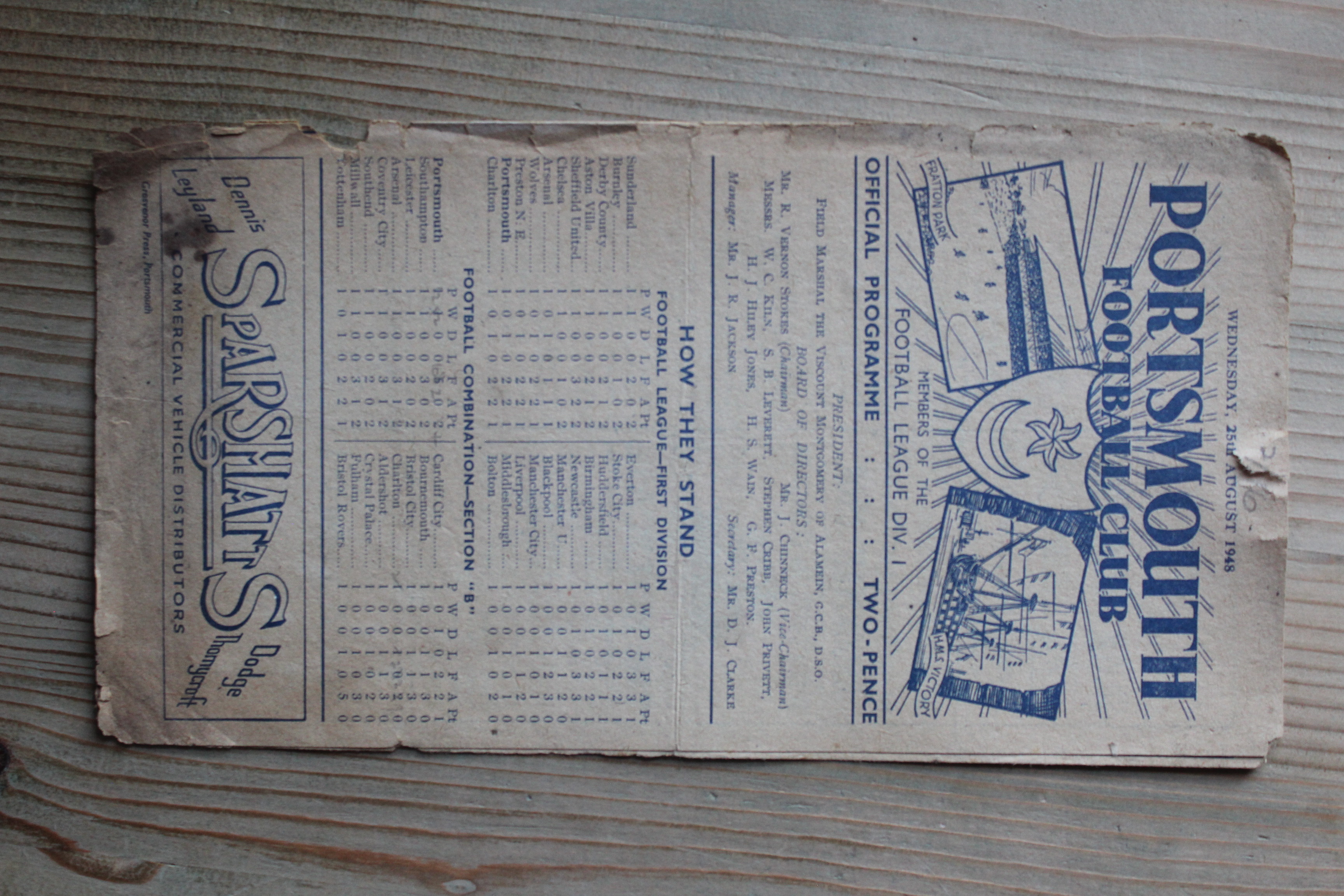 Portsmouth FC v Everton FC