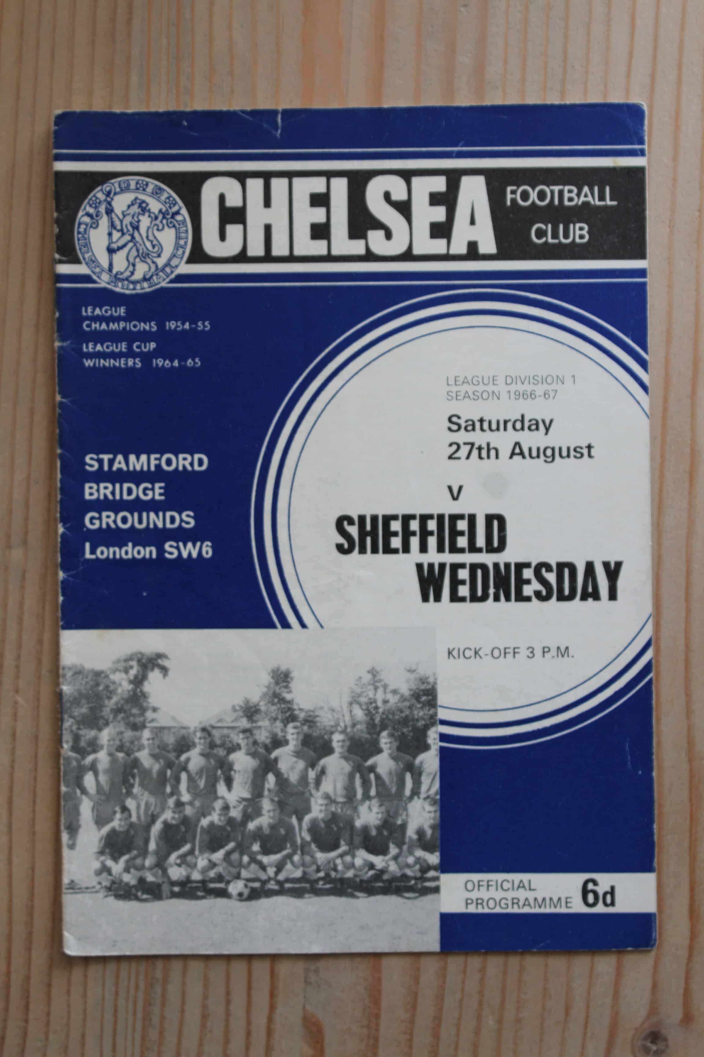 Chelsea FC v Sheffield Wednesday FC 