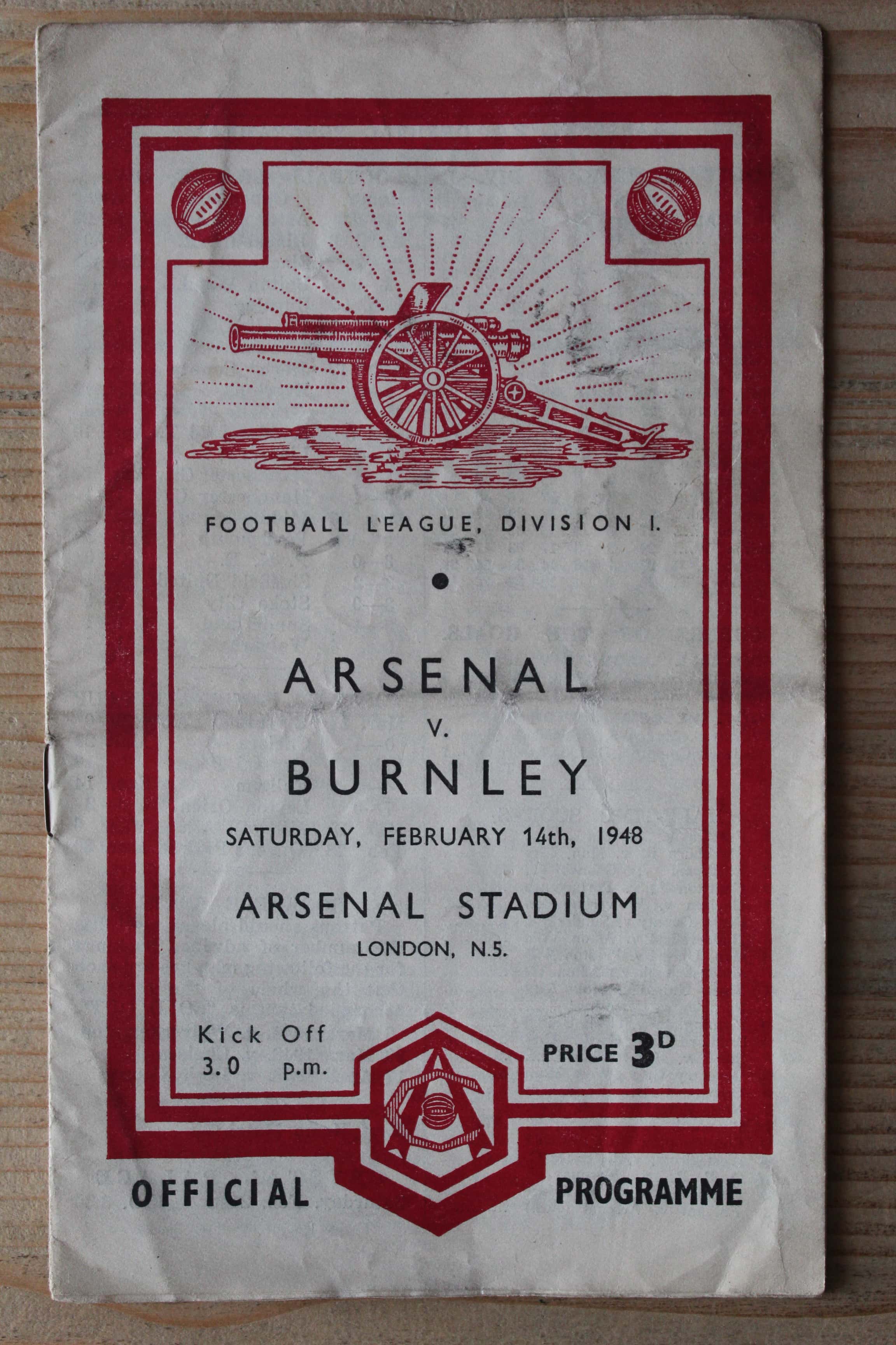 Arsenal FC v Burnley FC