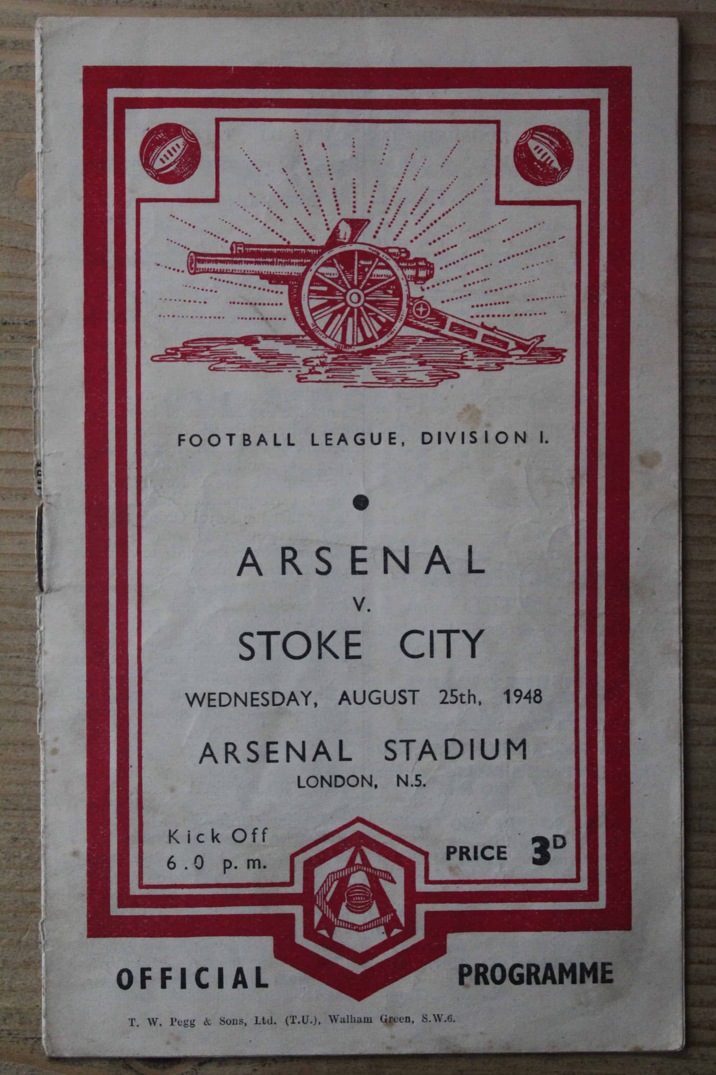 Arsenal FC v Stoke City FC