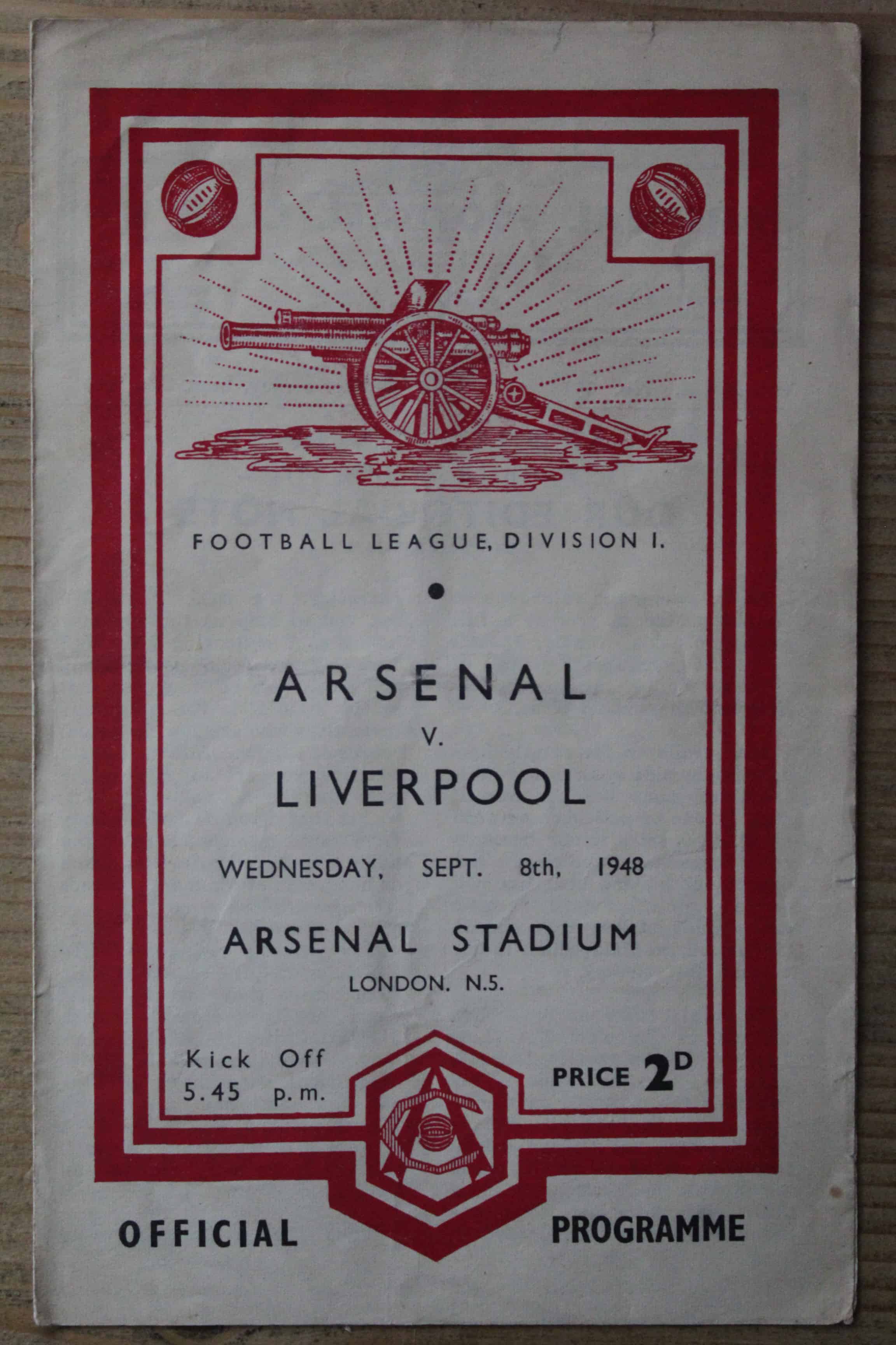 Arsenal FC v Liverpool FC