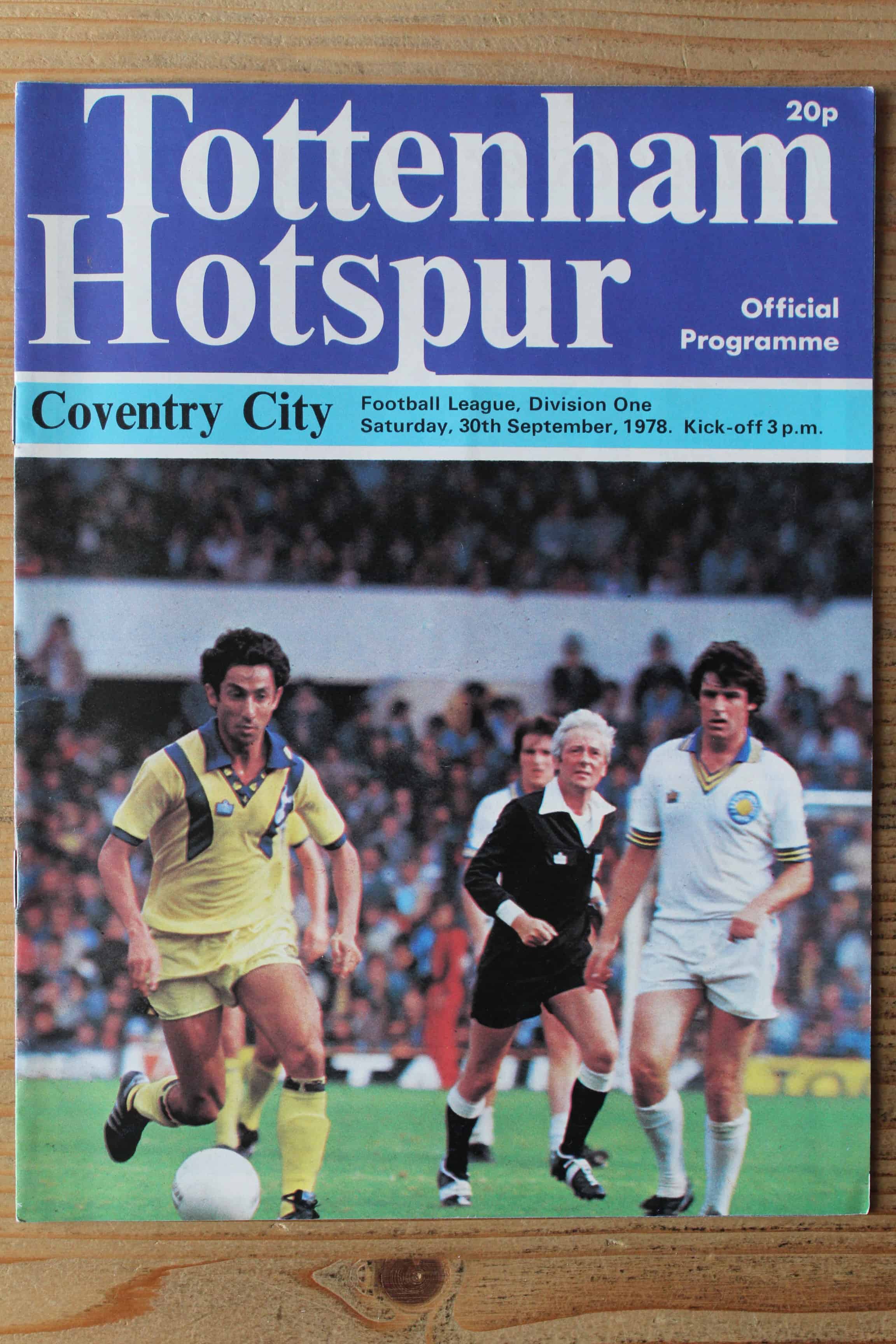 Tottenham Hotspur FC v Coventry City FC