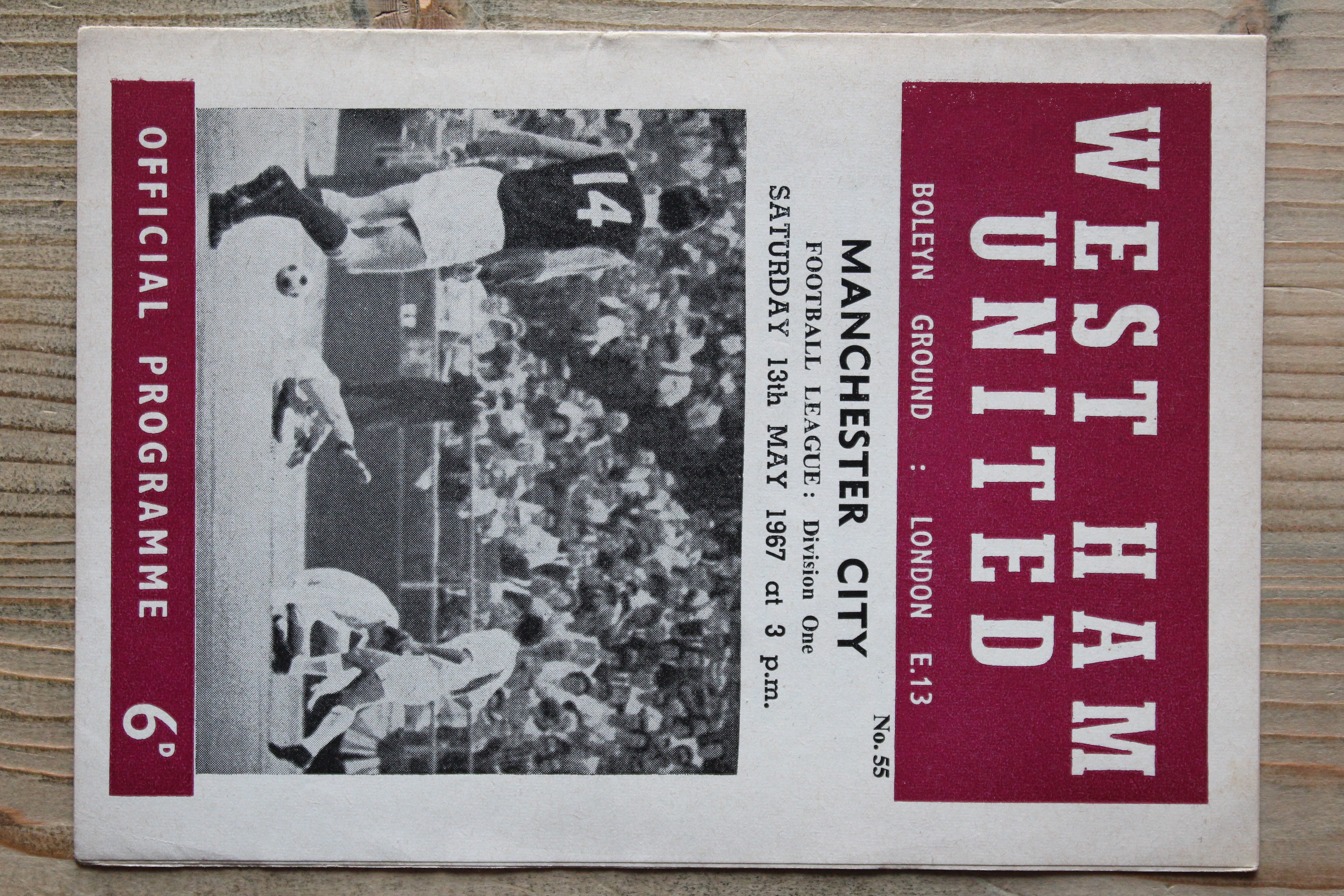 West Ham United FC v Manchester City FC