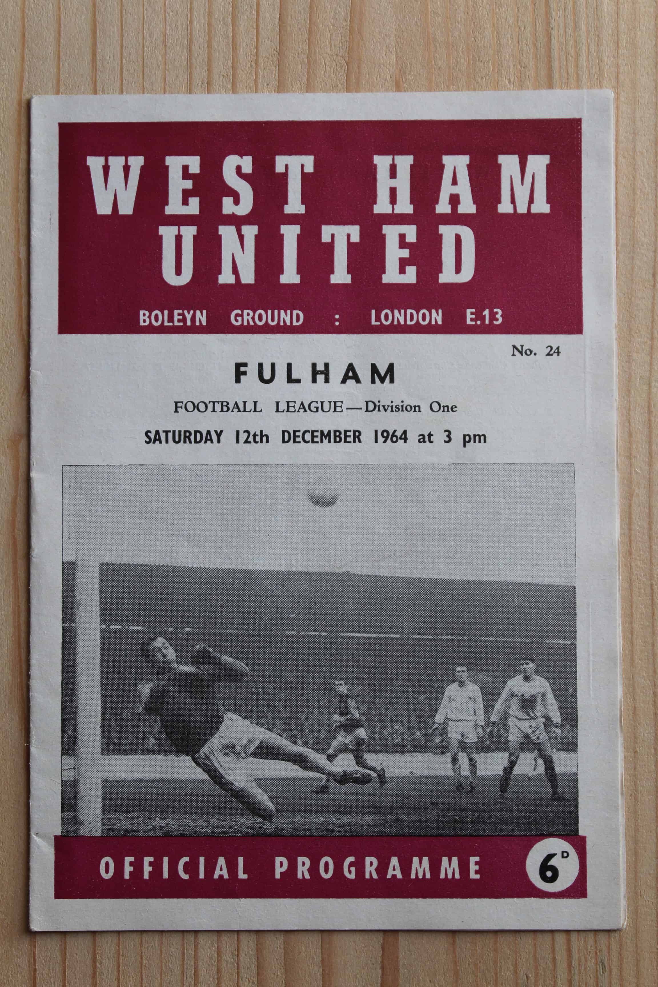 West Ham United FC v Fulham FC