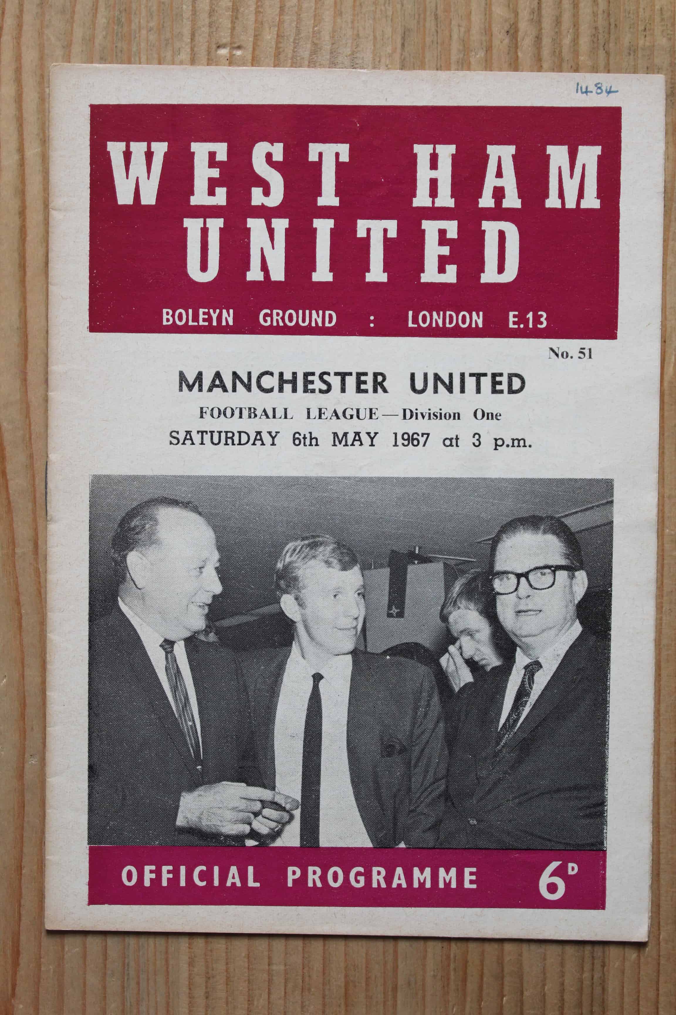 West Ham United FC v Manchester United FC