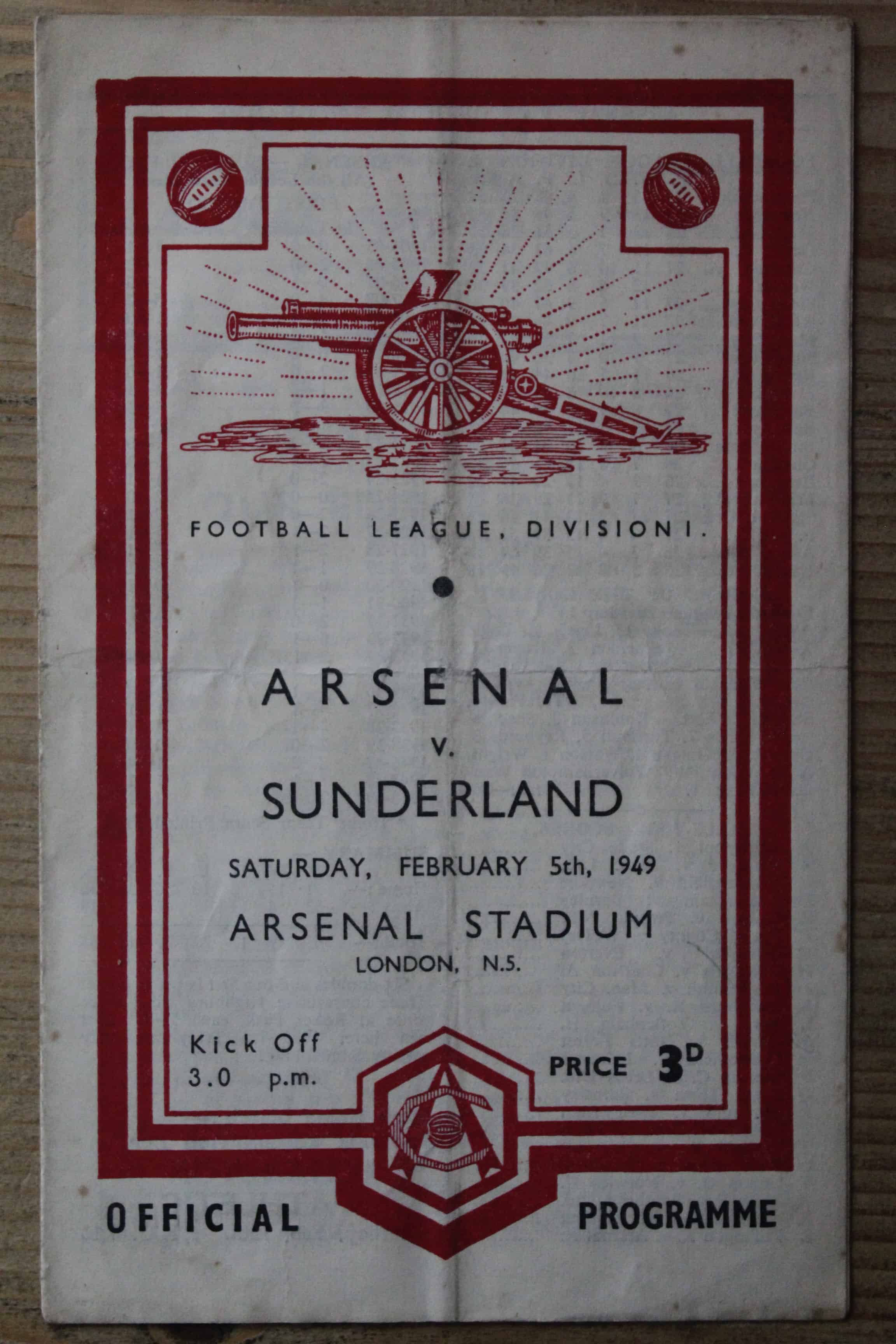 Arsenal FC v Sunderland FC