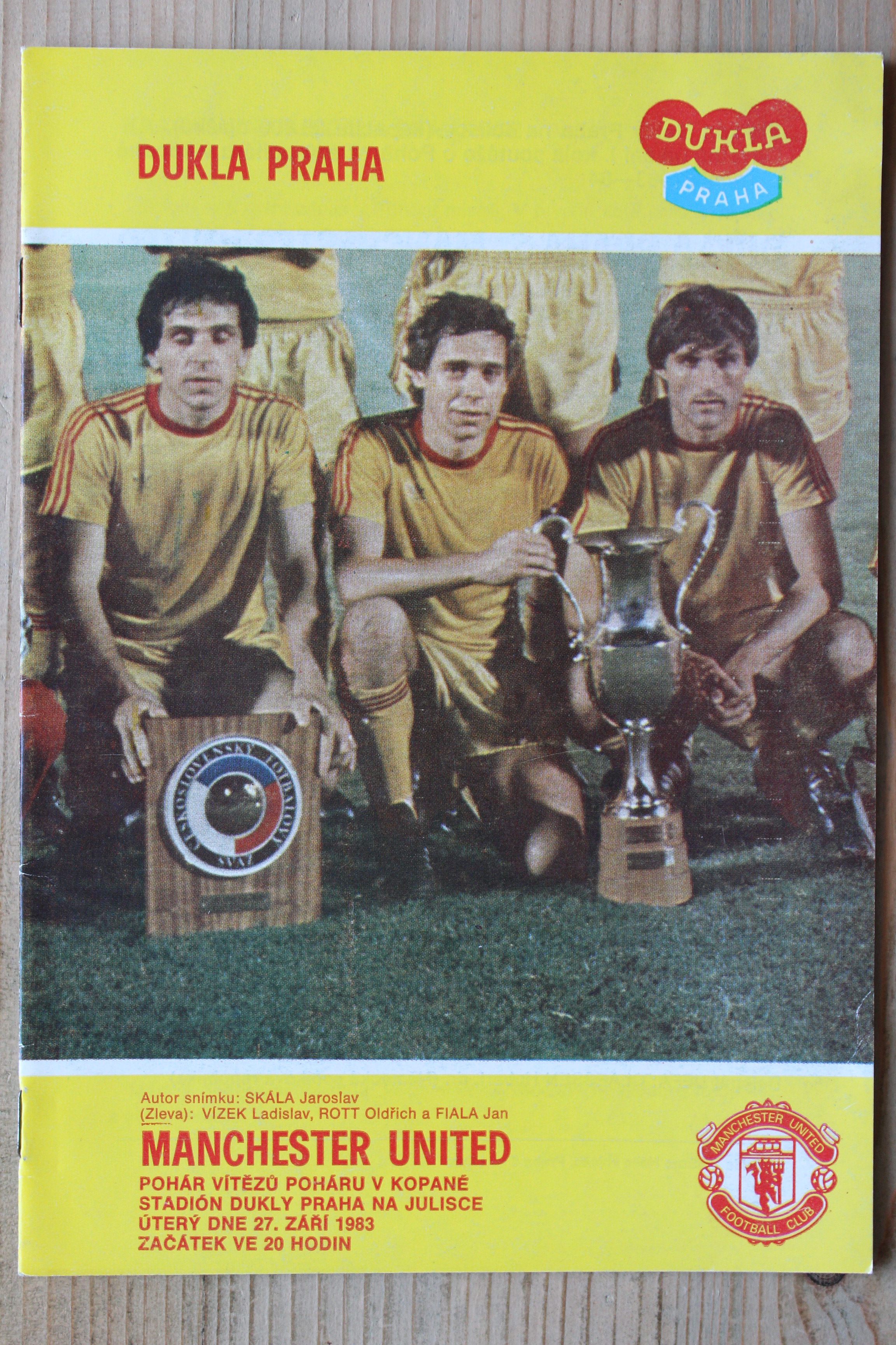 Dukla Prague v Manchester United FC