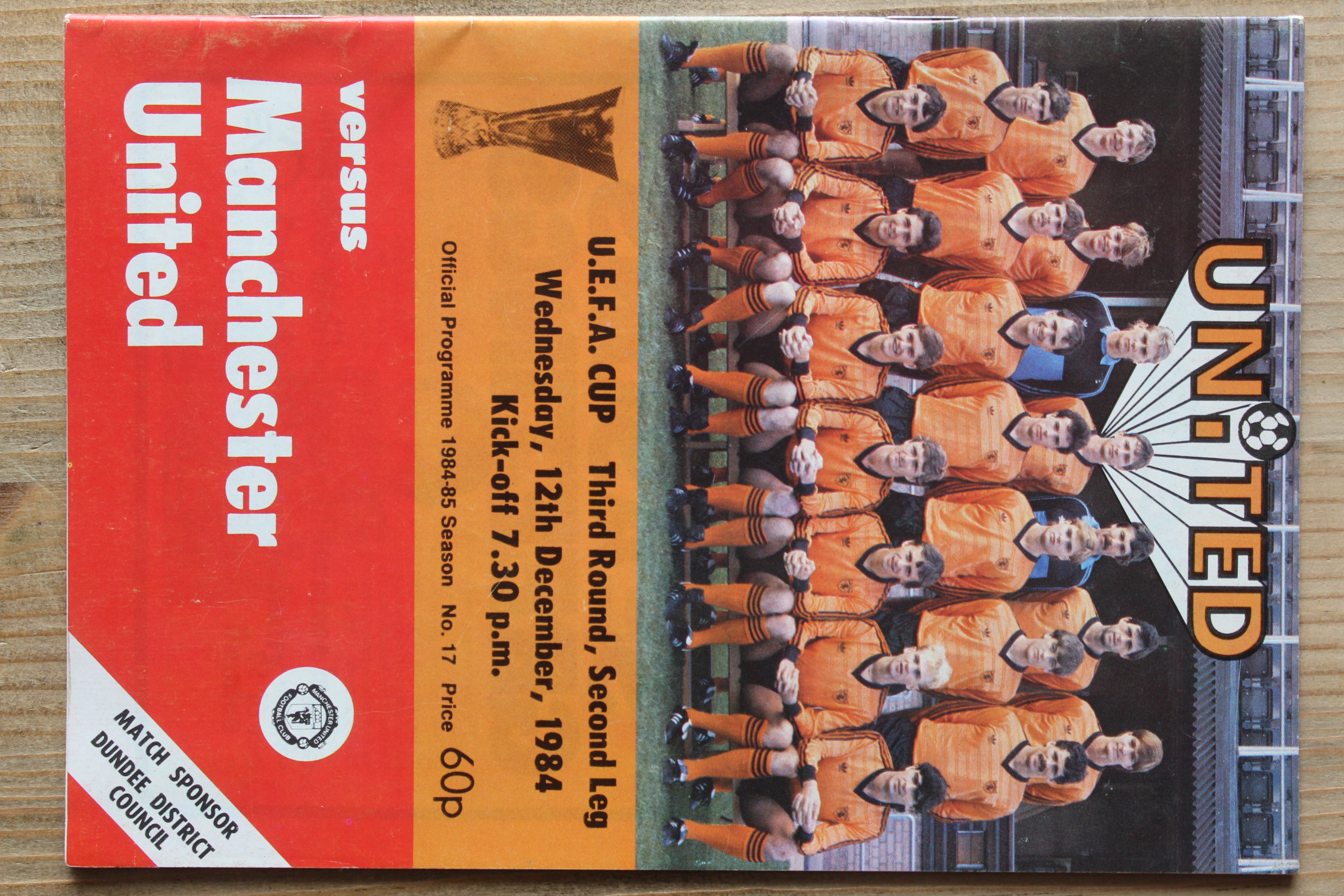 Dundee United FC v Manchester United FC