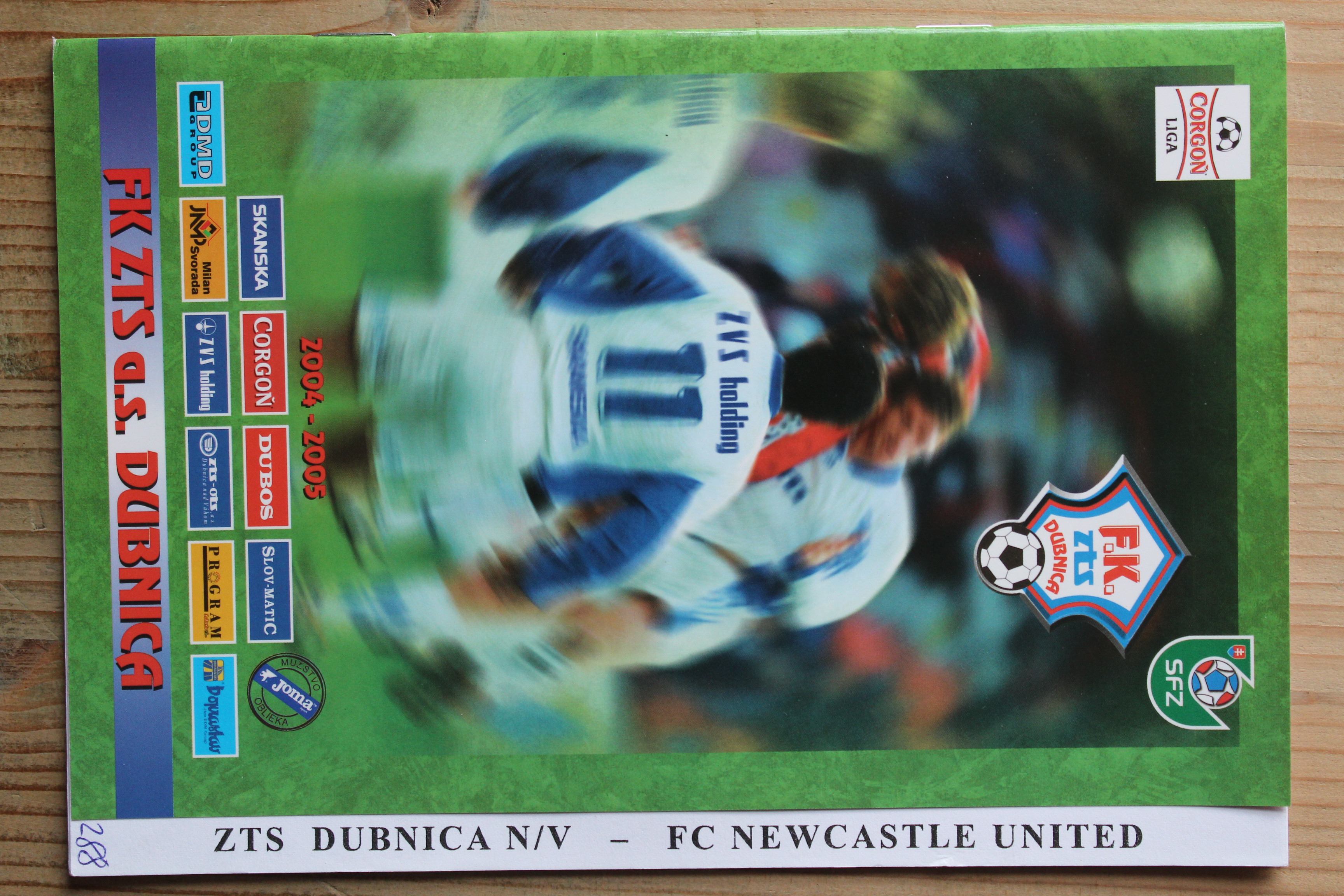 ZTS Dubnica v Newcastle United FC