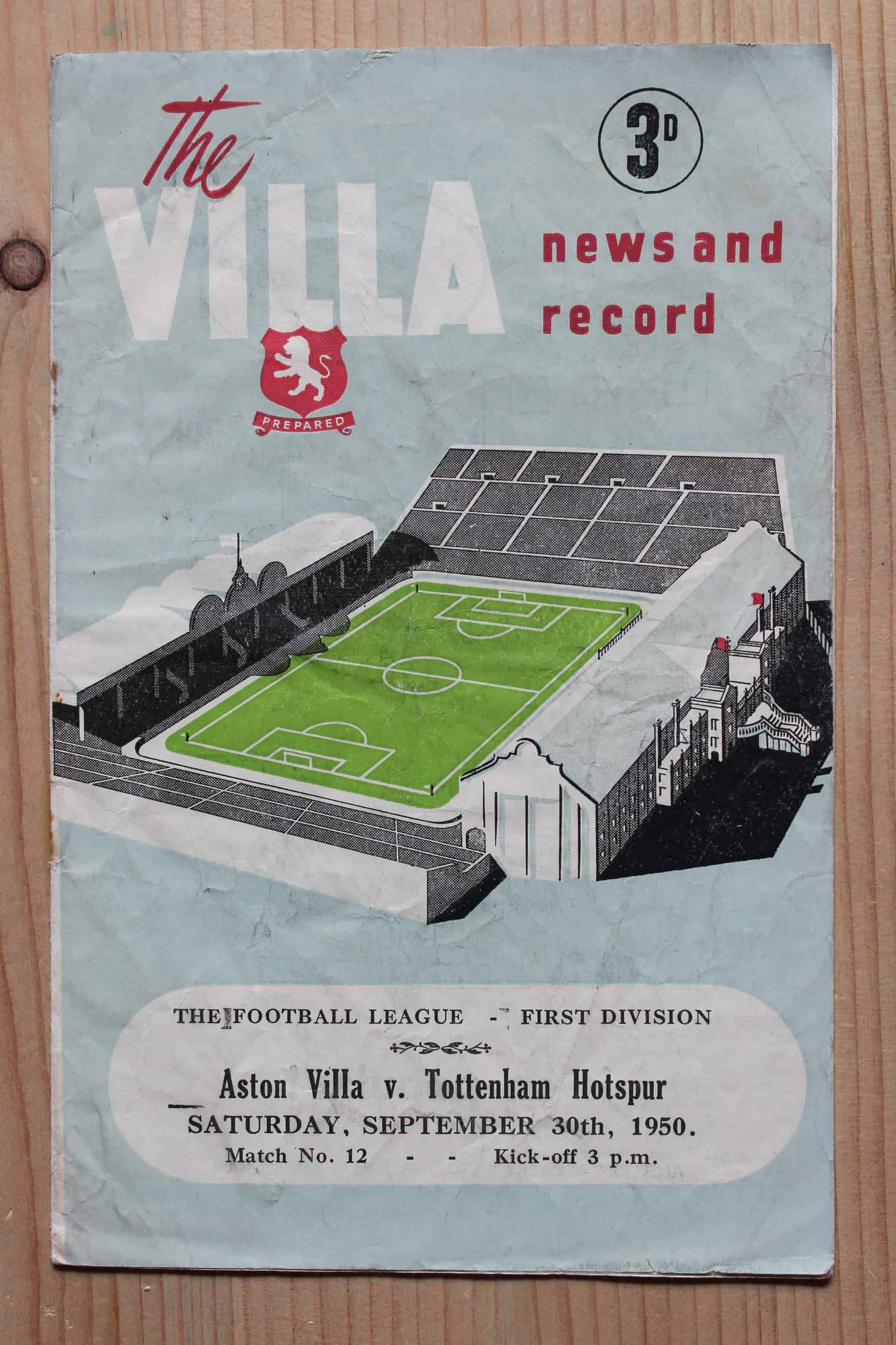 Aston Villa FC v Tottenham Hotspur FC