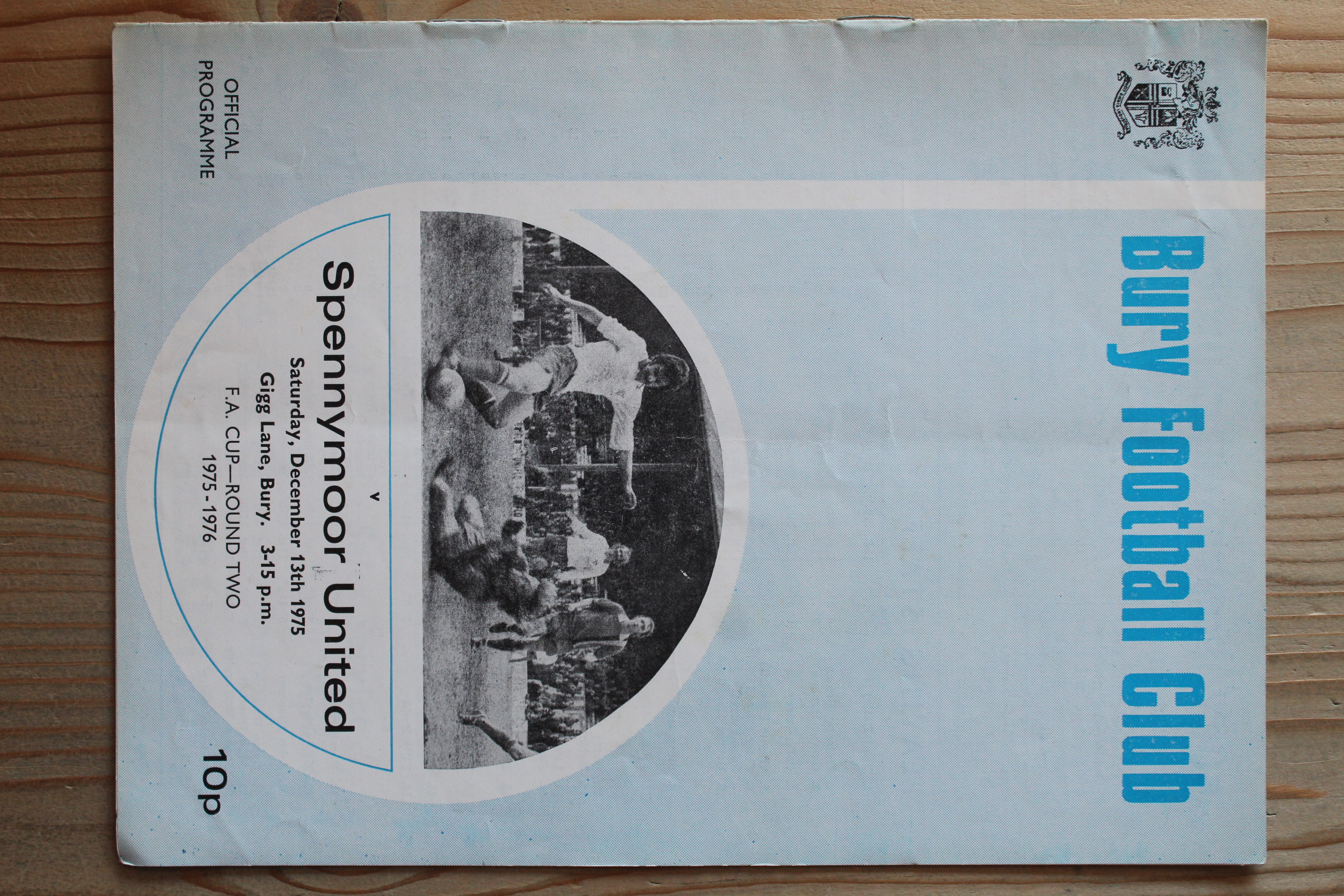 Bury FC v Spennymoor United