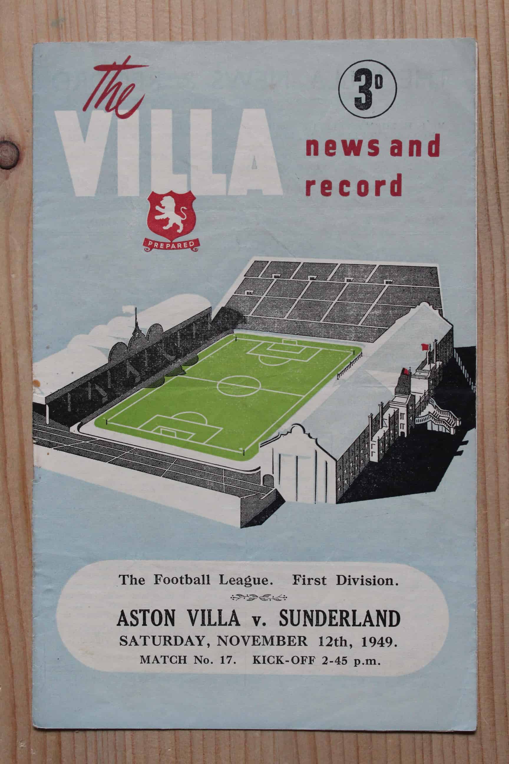 Aston Villa FC v Sunderland FC