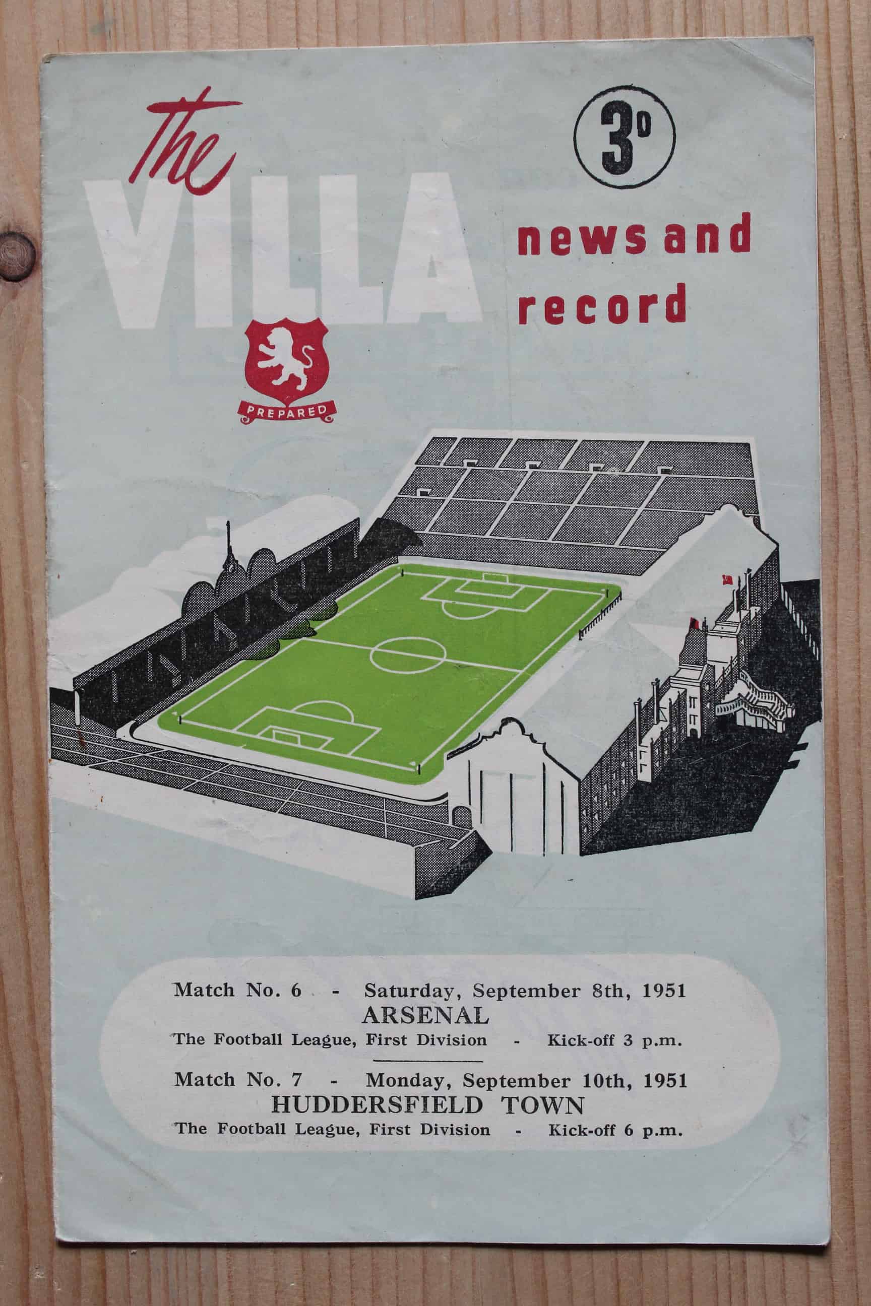 Aston Villa FC v Arsenal FC