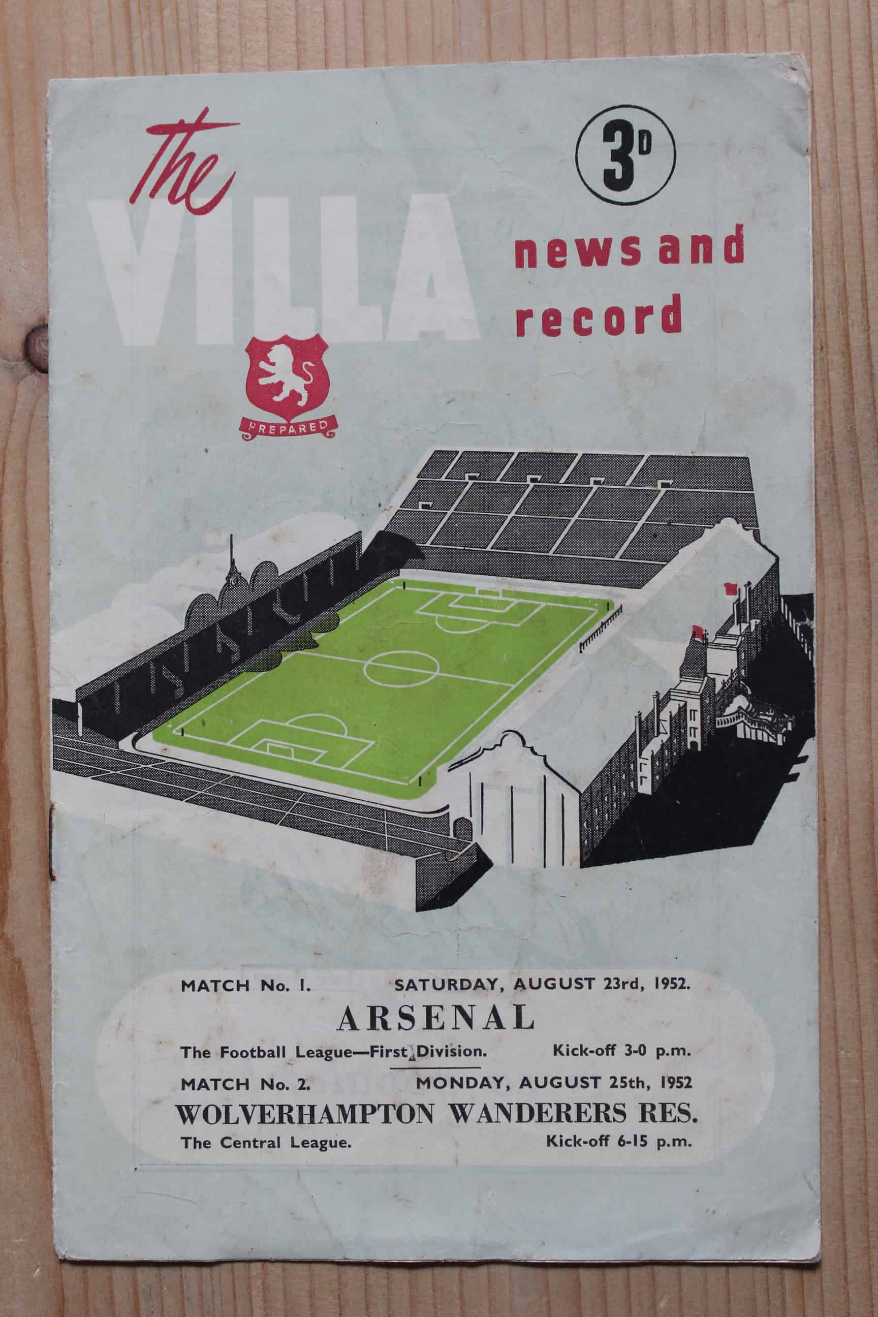 Aston Villa FC v Arsenal FC