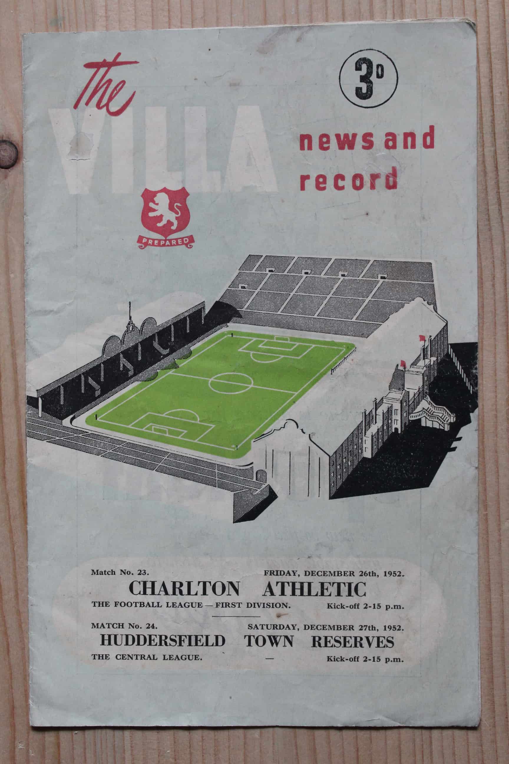 Aston Villa FC v Charlton Athletic FC