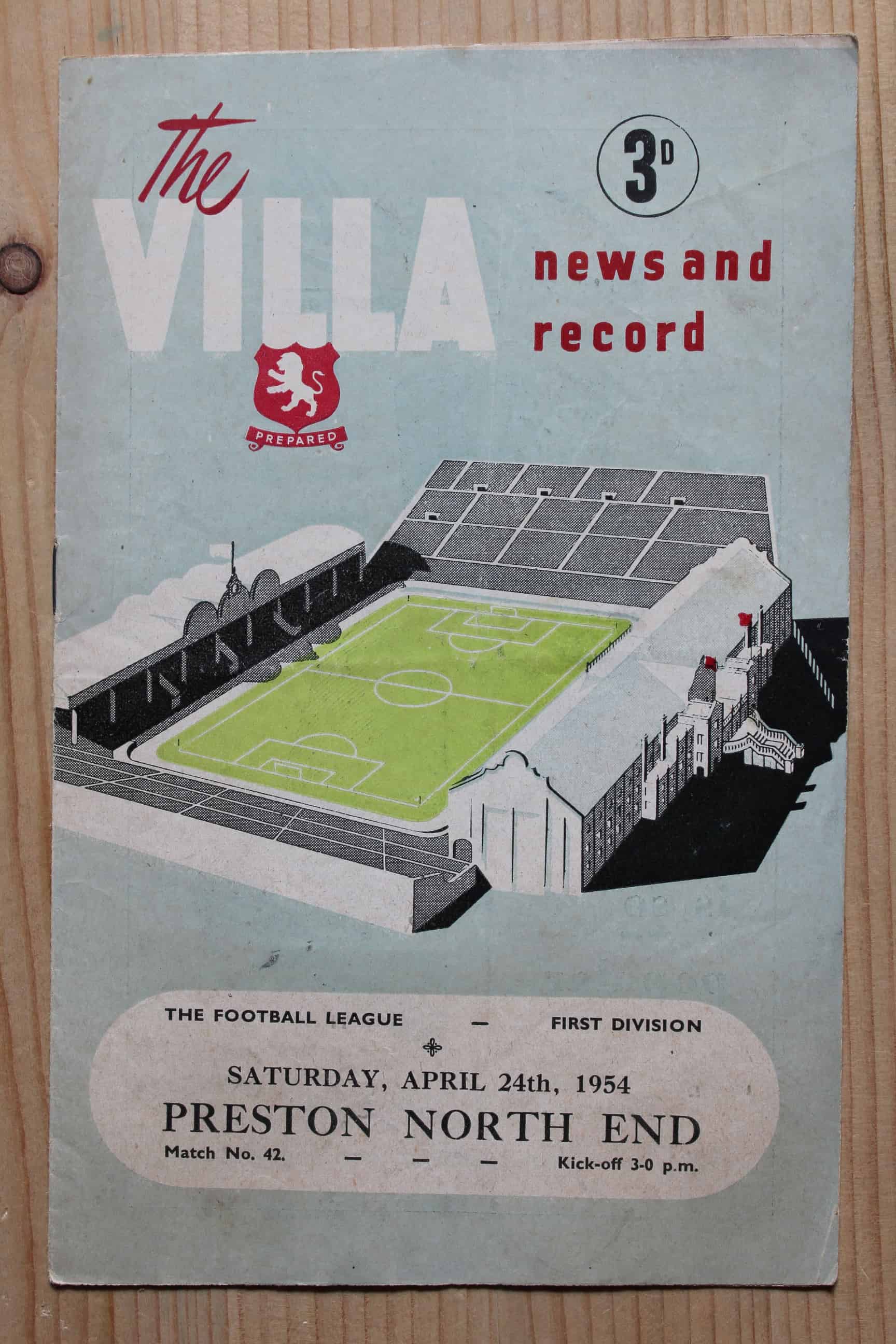 Aston Villa FC v Preston North End FC