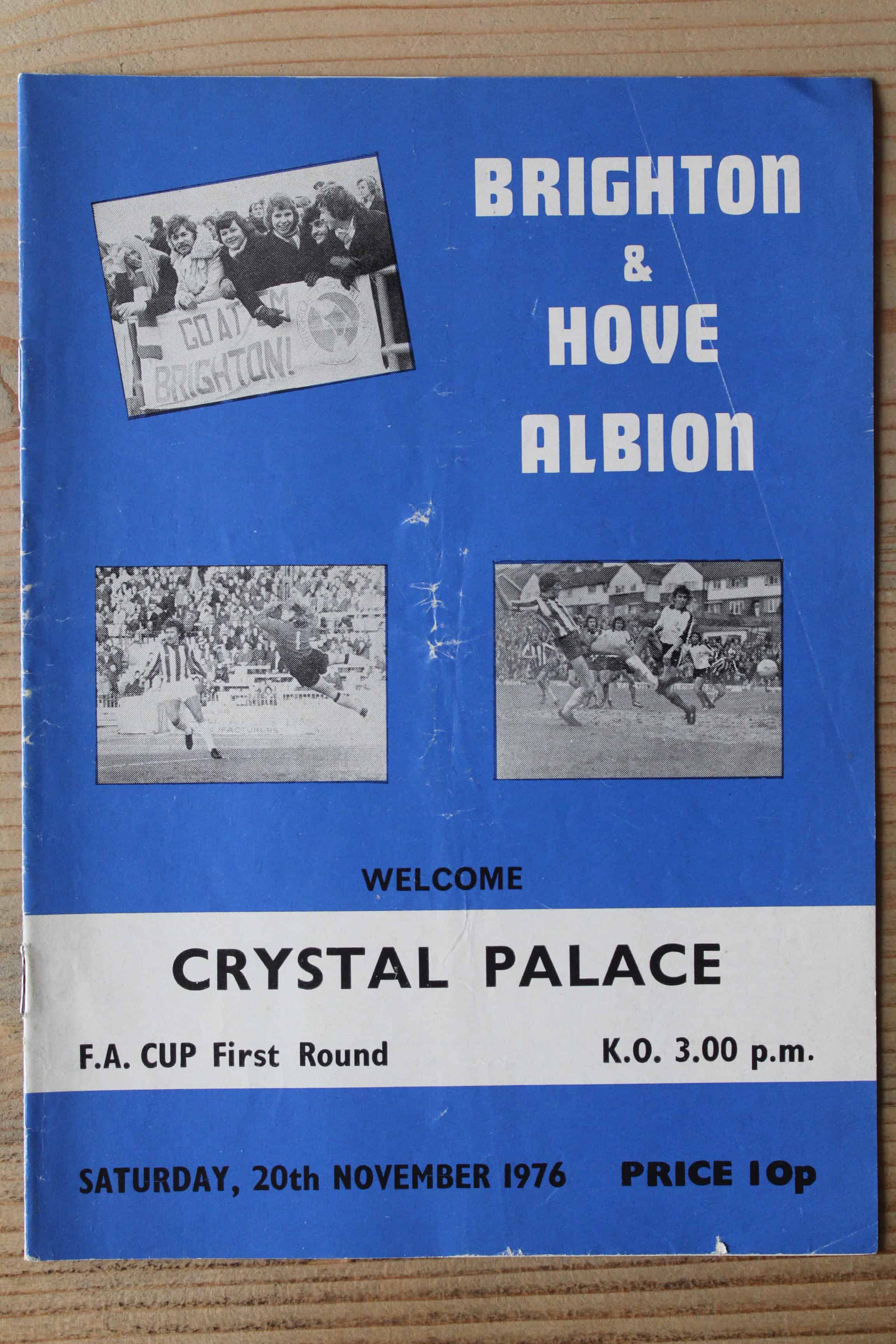 Brighton & Hove Albion FC v Crystal Palace FC