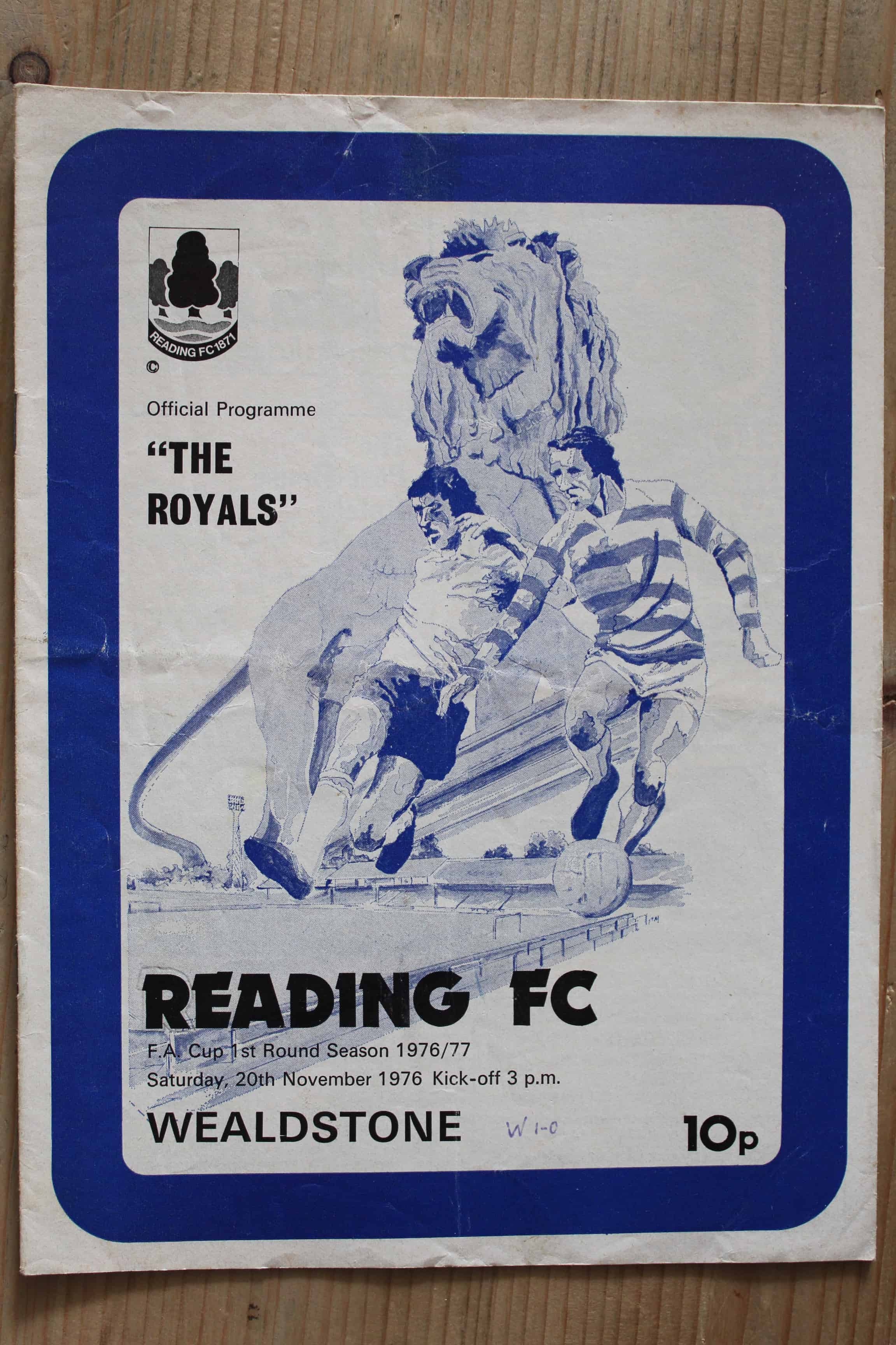 Reading FC v Wealdstone