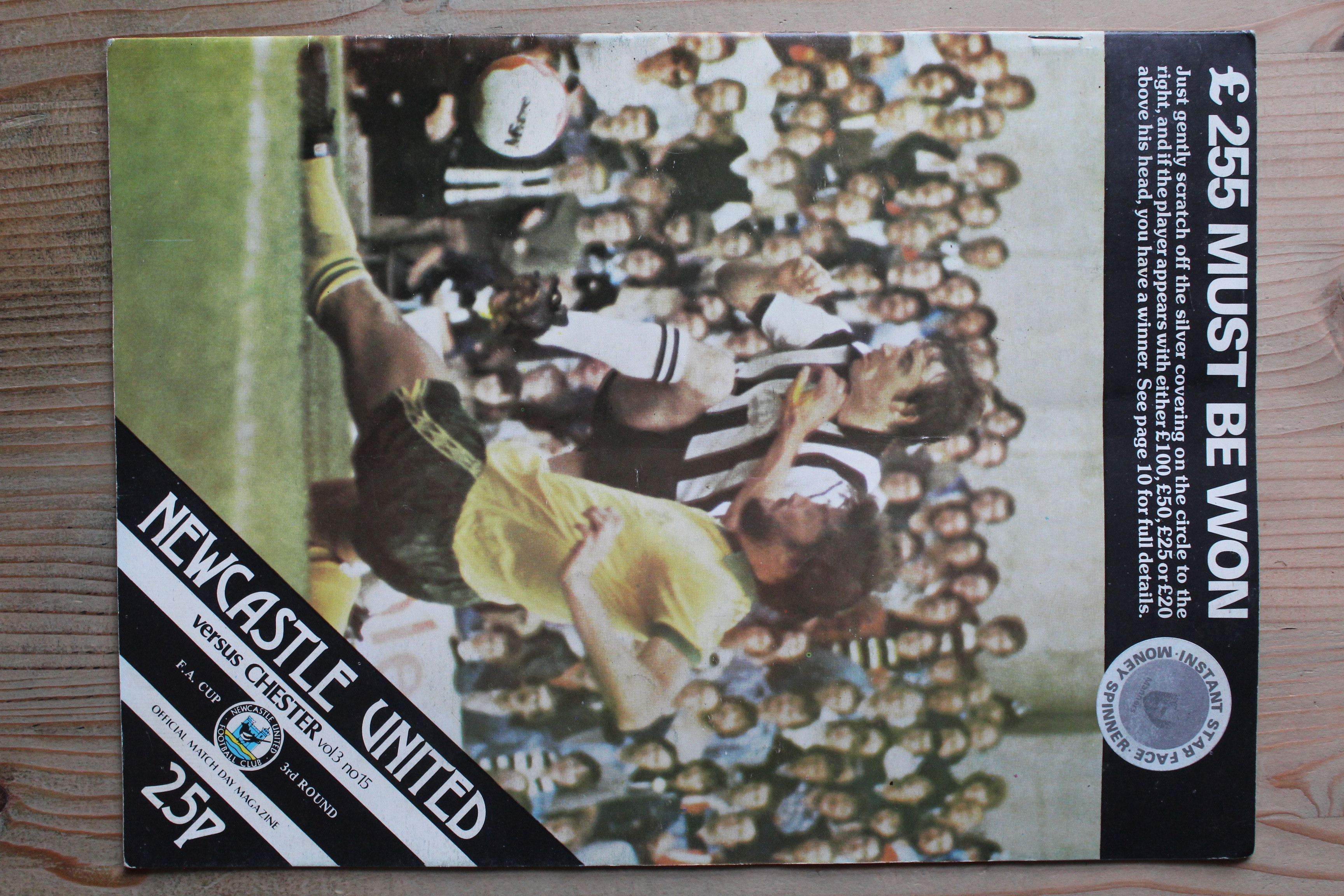 Newcastle United FC v Chester City FC