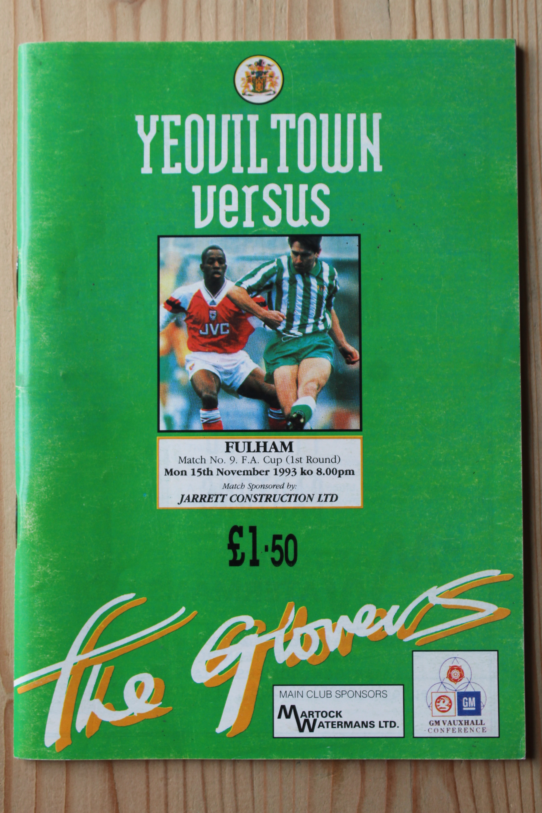 Yeovil Town FC v Fulham FC