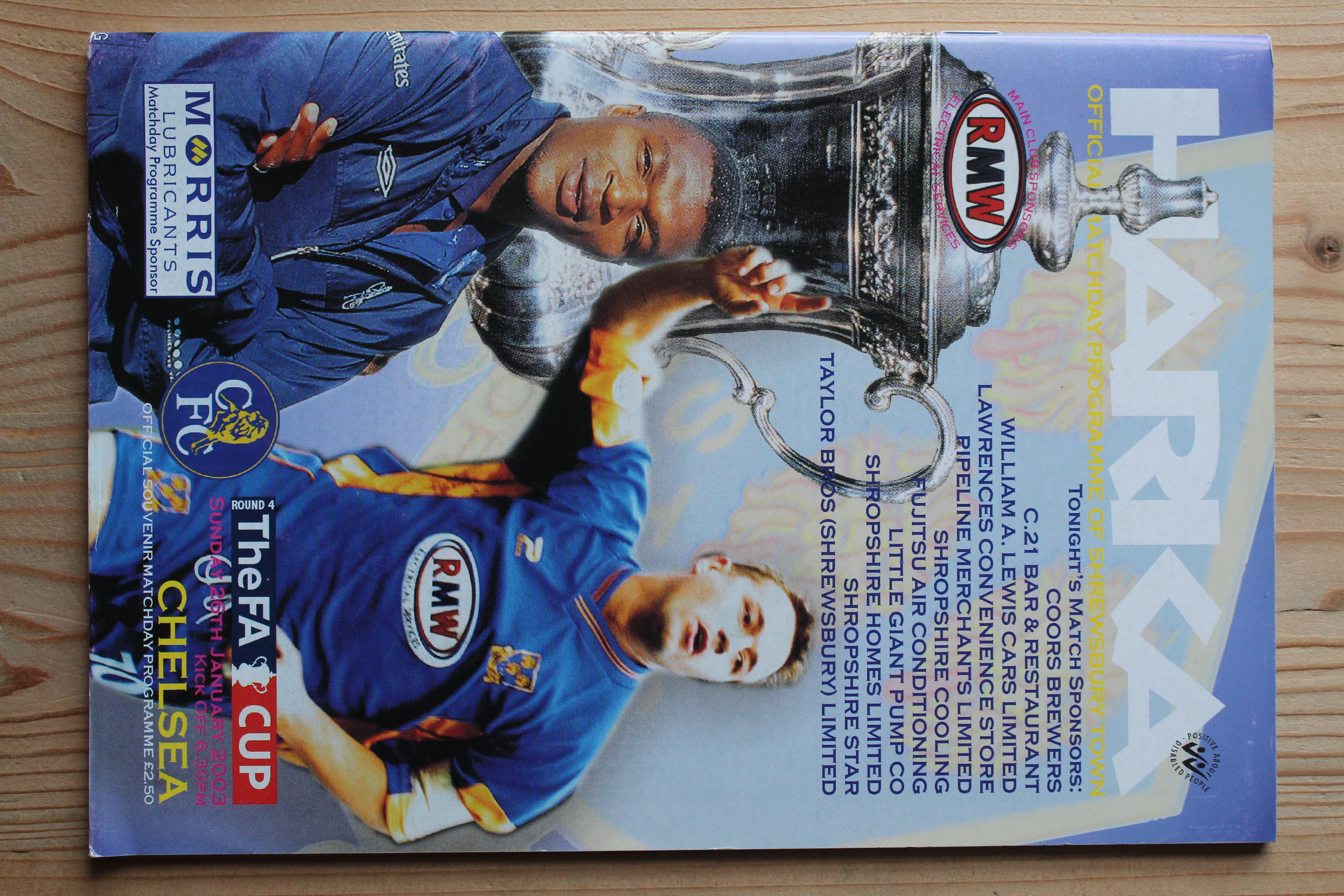 Shrewsbury Town FC v Chelsea FC